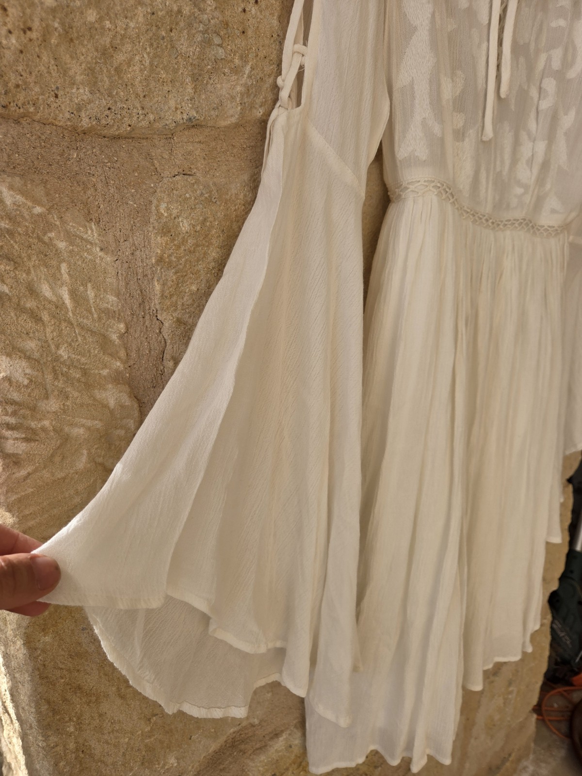 Stunning River Island Cream Boho Dress