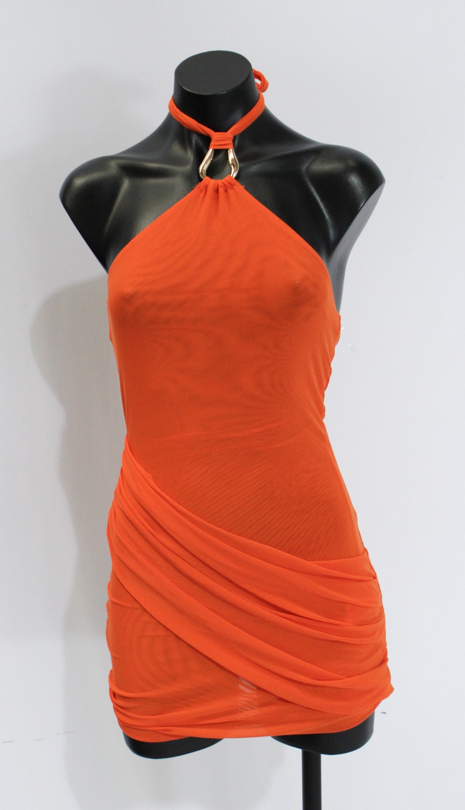 Peppermayo Women’s Sleek Henrietta Mini Dress JL3 Orange Size US:0 NWT