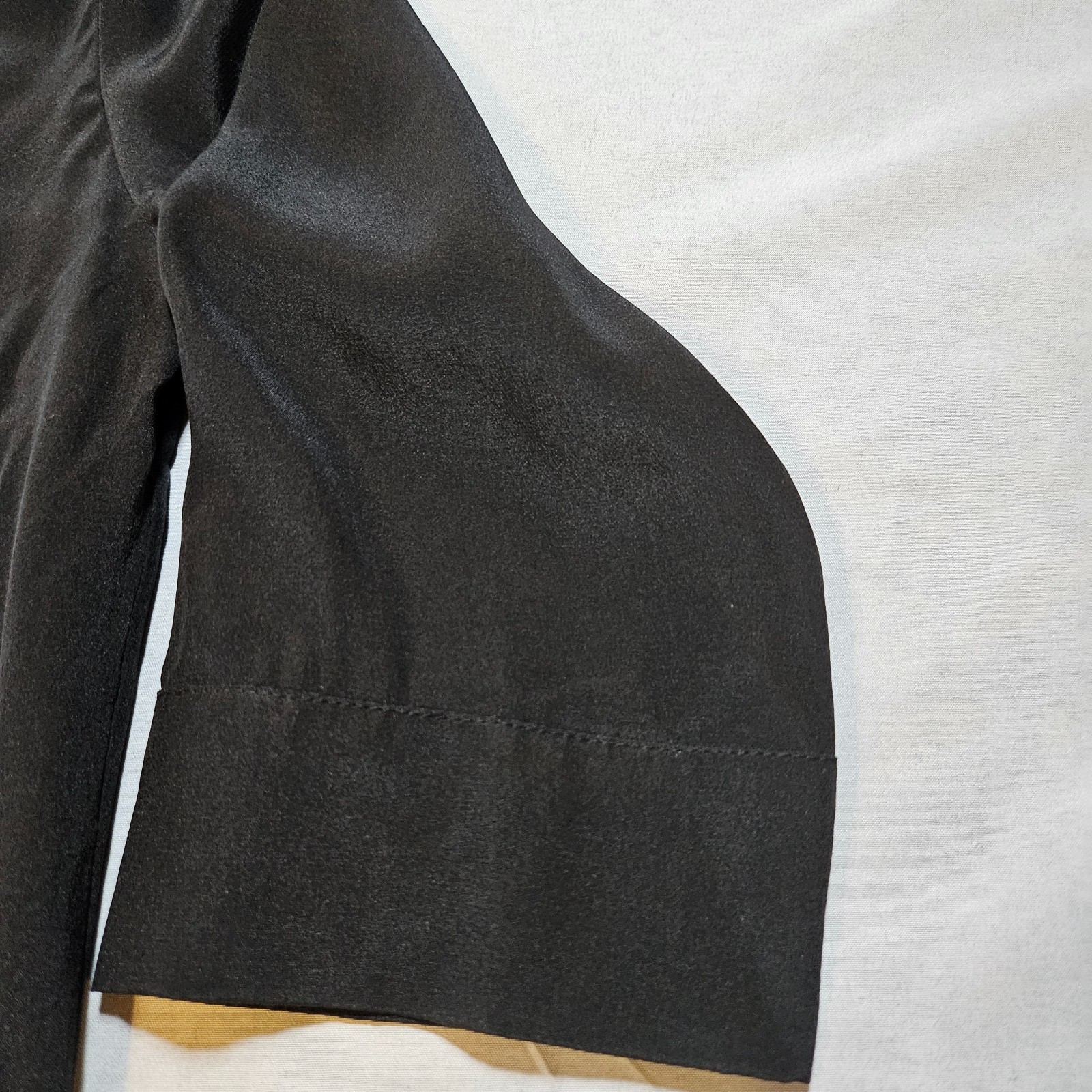 Rory Becca 100% Silk Little Black Mini Dress/Tunic SZ S Classic,Minimalist