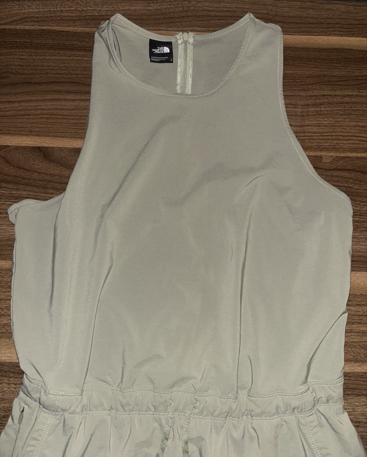 The North Face Never Stop Wearing Adventure Dress Large Tea Green Mint Adjustabl