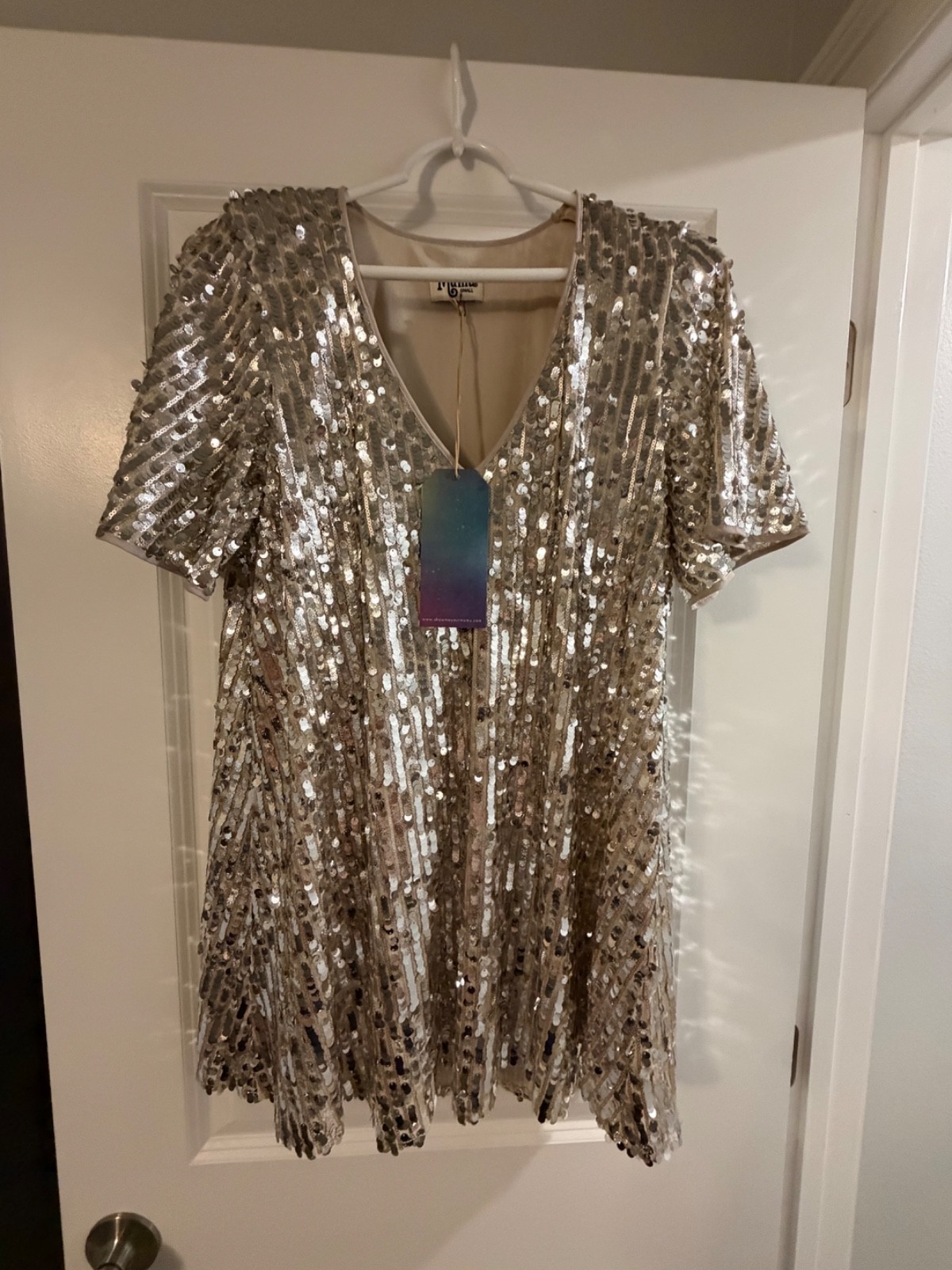 Women’s Show Me Your Mumu sequin dress size S NWT