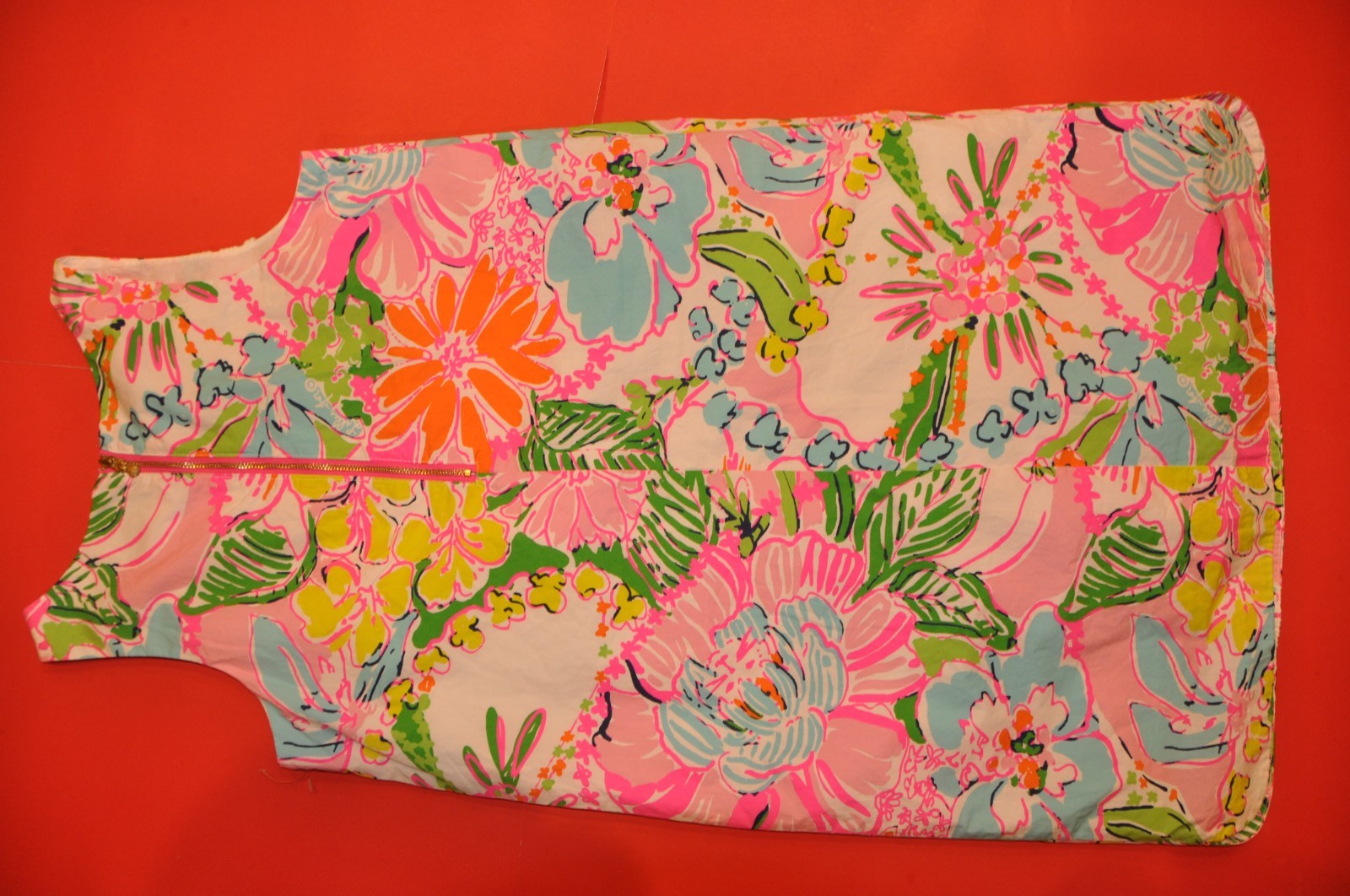 Lilly Pulitzer Girls Target 20th Anniv. Nosey Posie Shift Dress size:XL (14/16)