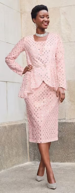 Sz 14 Ashro Charlize Sequin Embroidered Pink Silver Formal Wedding Jacket Dress
