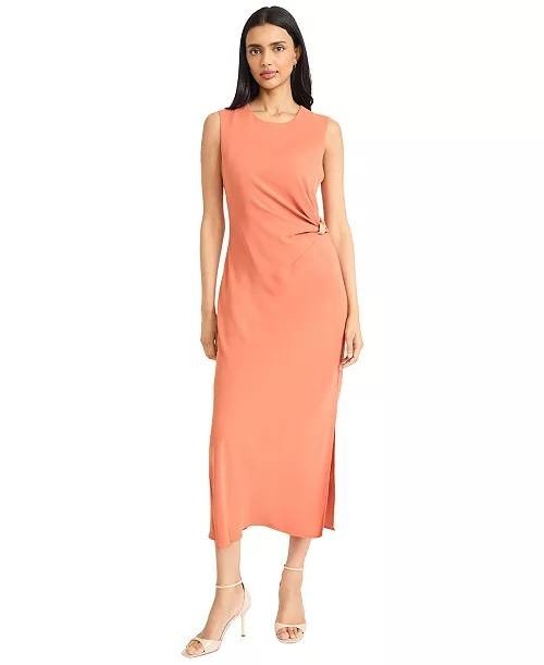 Donna Morgan Sleeveless Sheath Midi Dress – Size 16 – NWT – $138