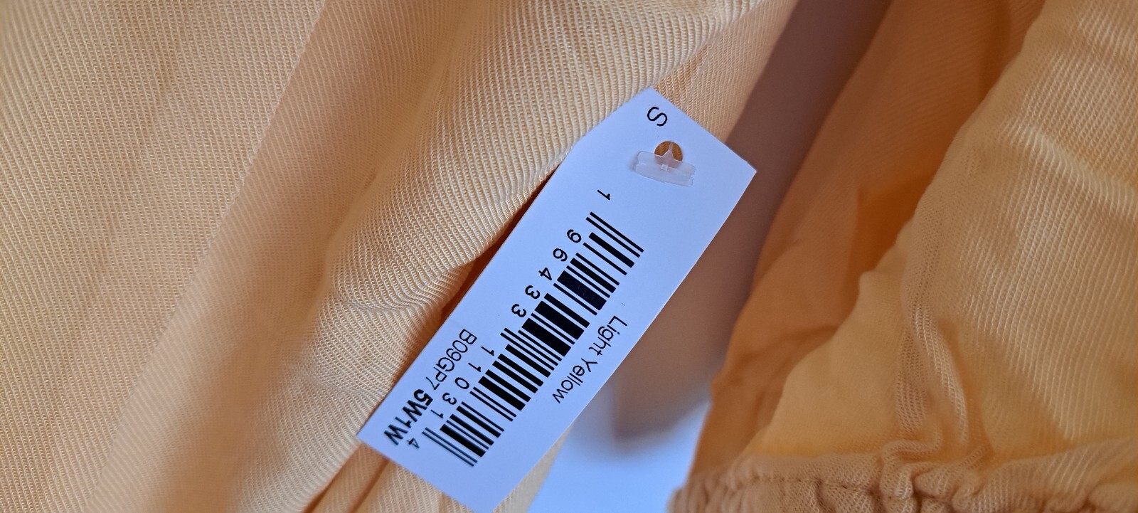 Goodthreads Women’s Mindi Wrap Fluid Twill Dress Light Yellow Size Small