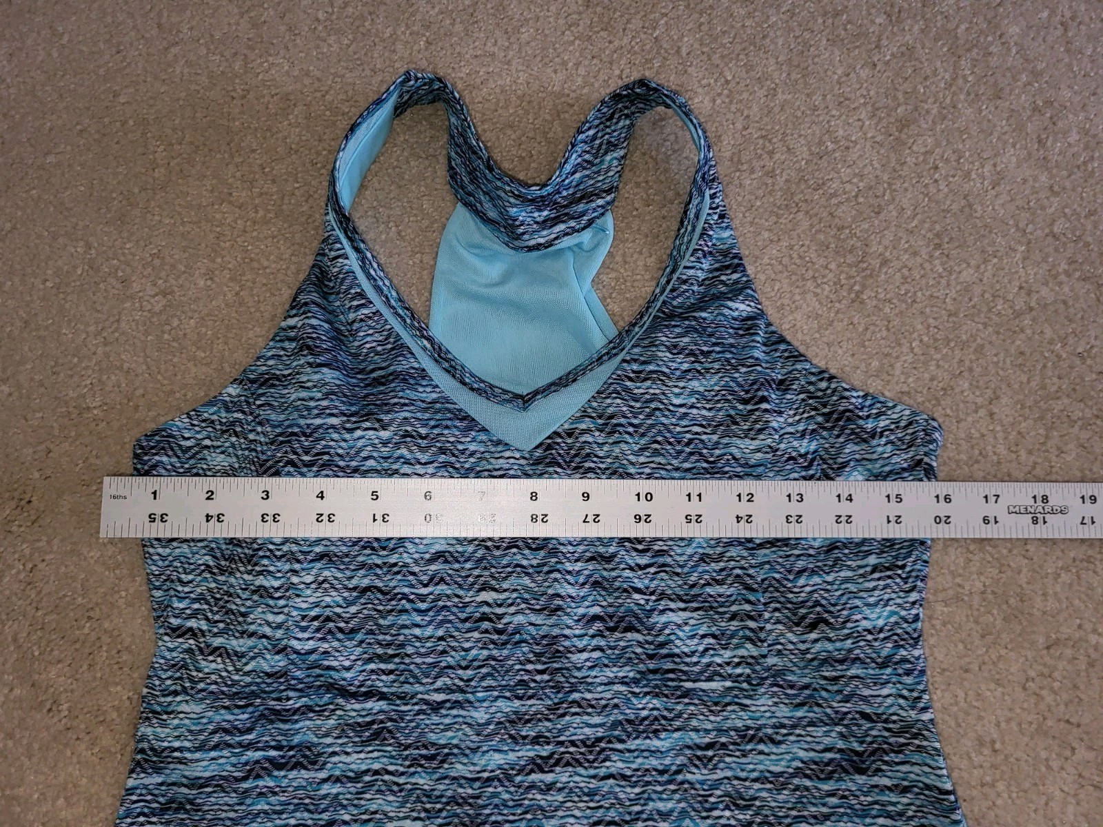 MPG Athletic Mesh Racerback Pickleball Built In Bra Tennis Golf Dress Women Med