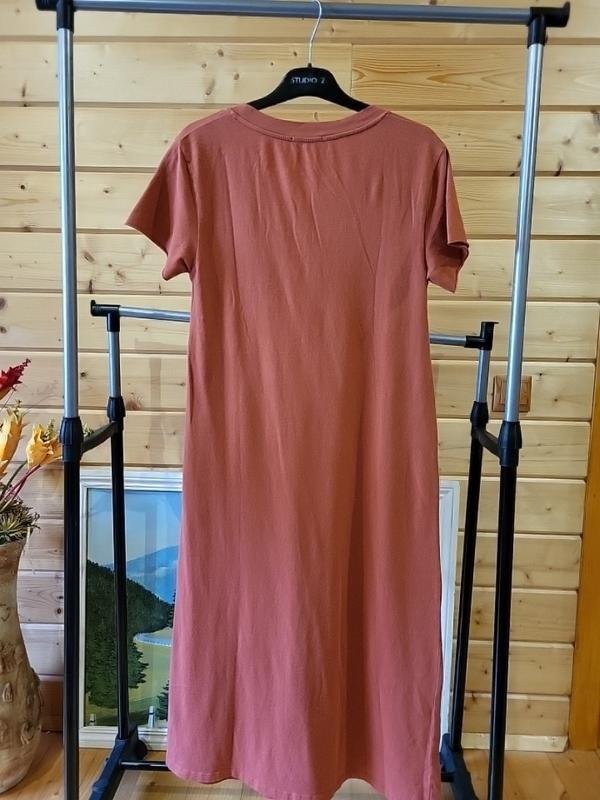 Women American Vintage Dress Coral 36 / S / 44