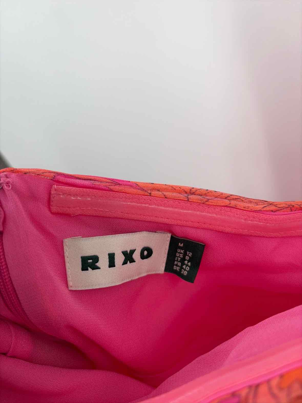 Pre-Owned Rixo Pink Size Medium Maxi Sleeveless Dress