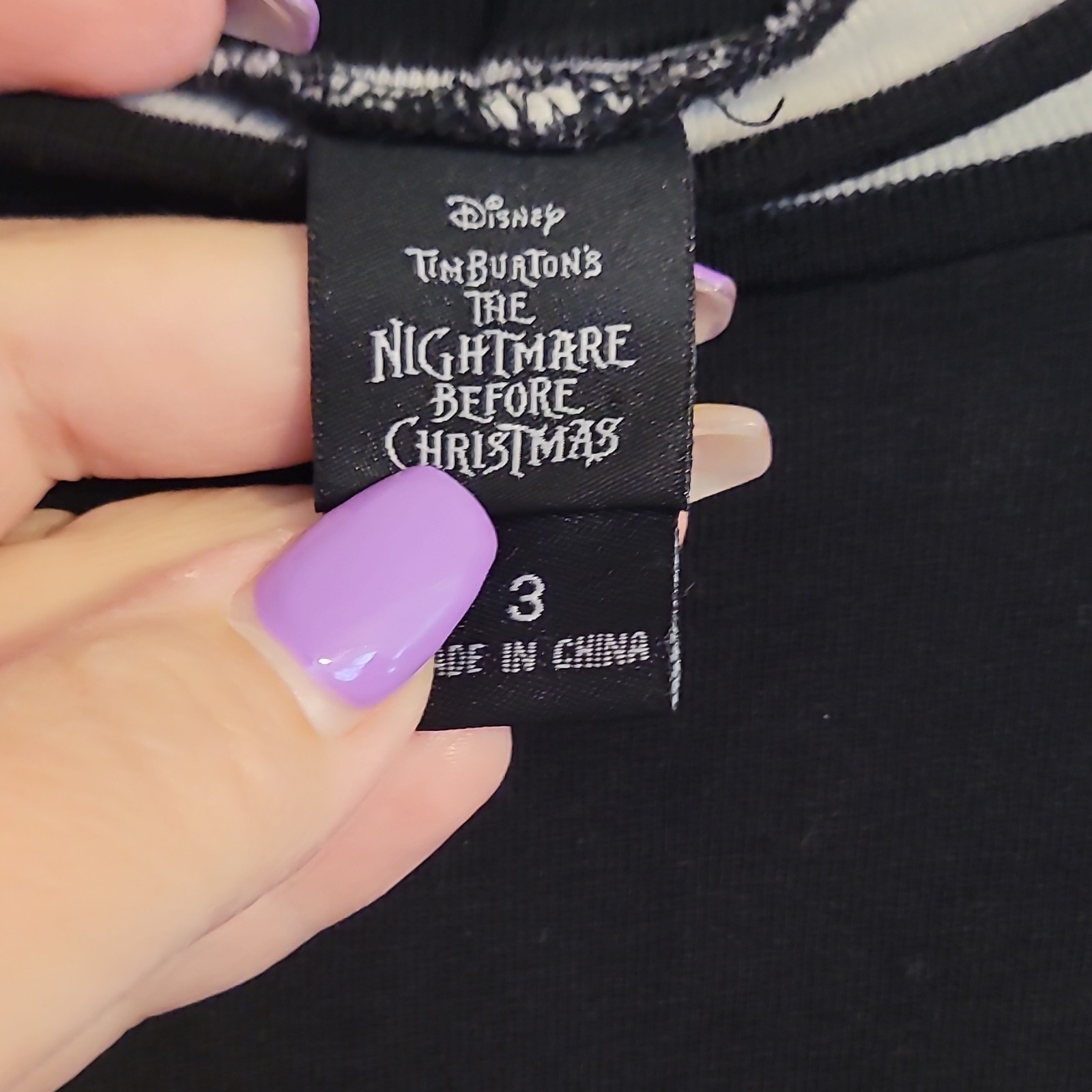 Disney The Nightmare Before Christmas Oogie’s Crew Long Sleeve T-Shirt Dress