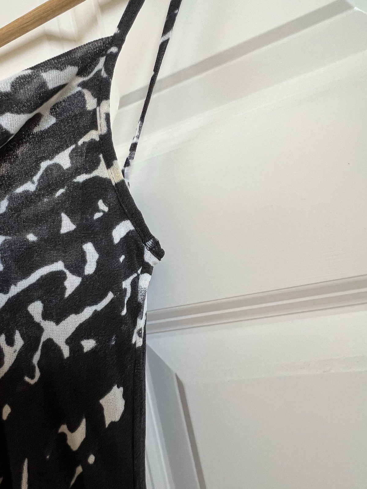 Vintage Roberto Cavalli CLASS TIGER Face Dress Black White US 8