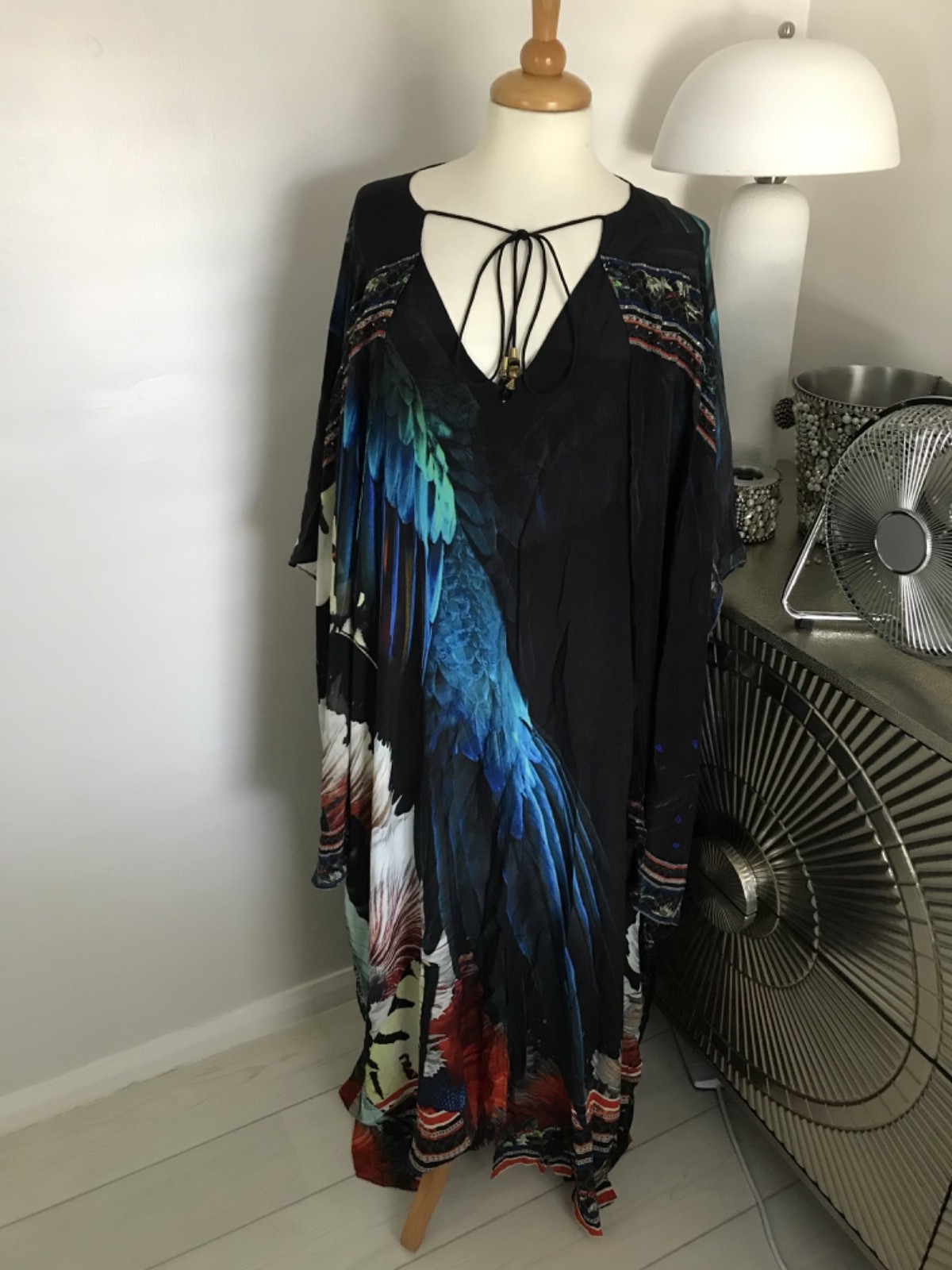CAMILLA FRANKS “NIGHT FLIGHT” FLOATY KAFTAN O/S