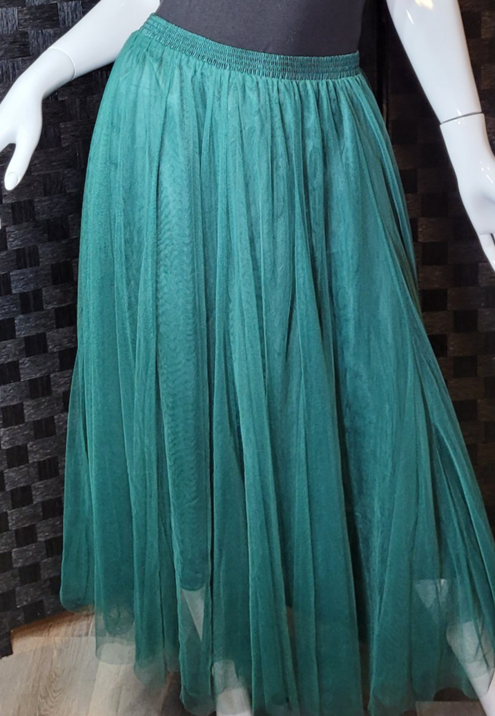 ✨ Unbranded Womens Beautiful Green Long Skirt XL