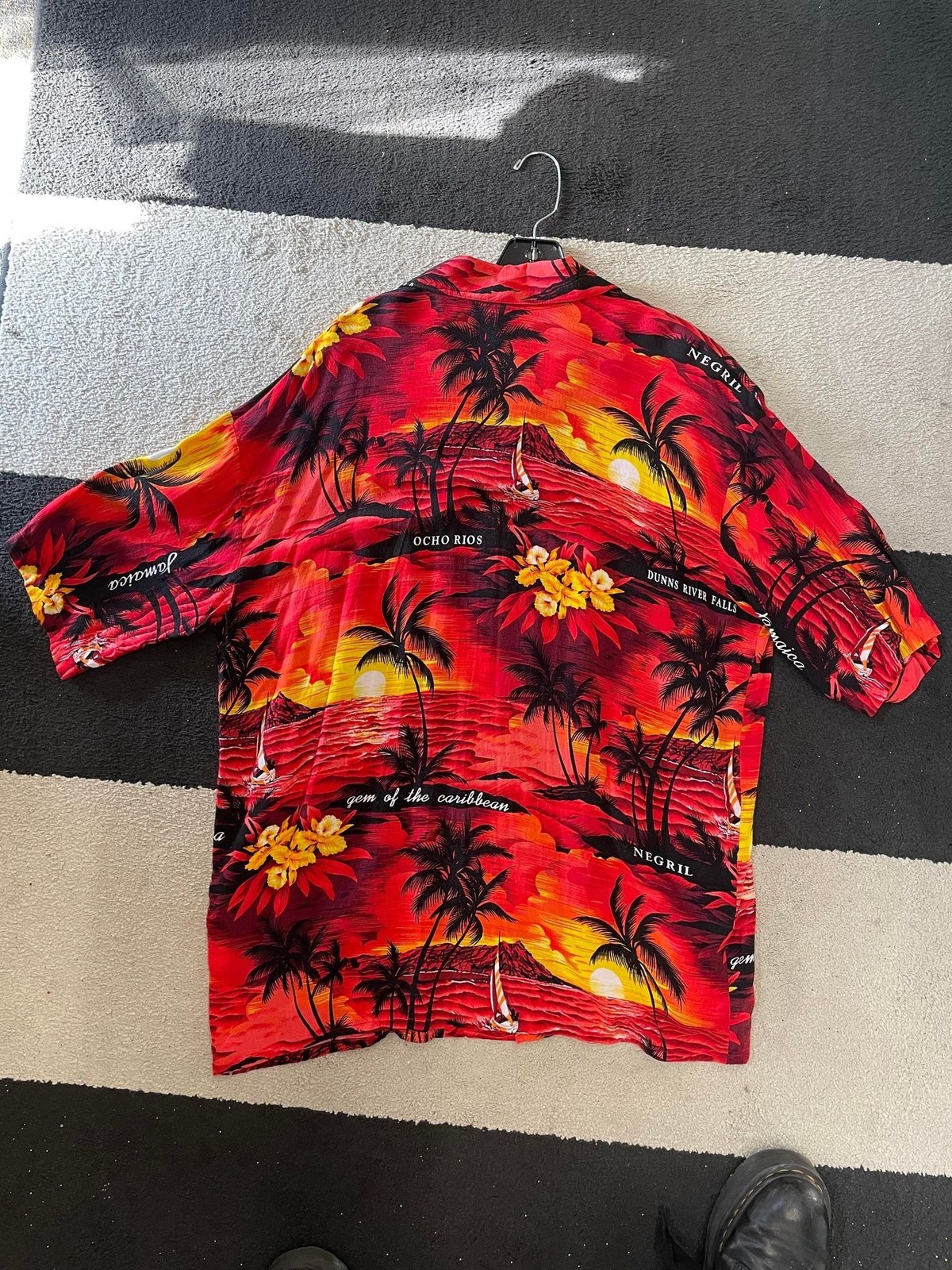 Vintage 1990’s Red and Yellow Carribean Shirt
