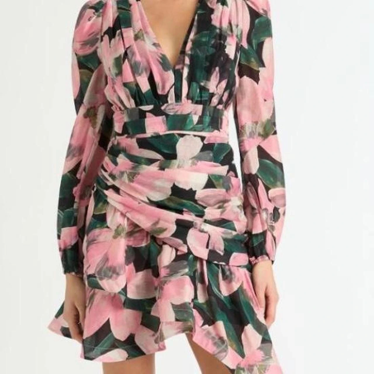 Sheike Betsy Floral Mini Dress Size 6 AU/ 2 US