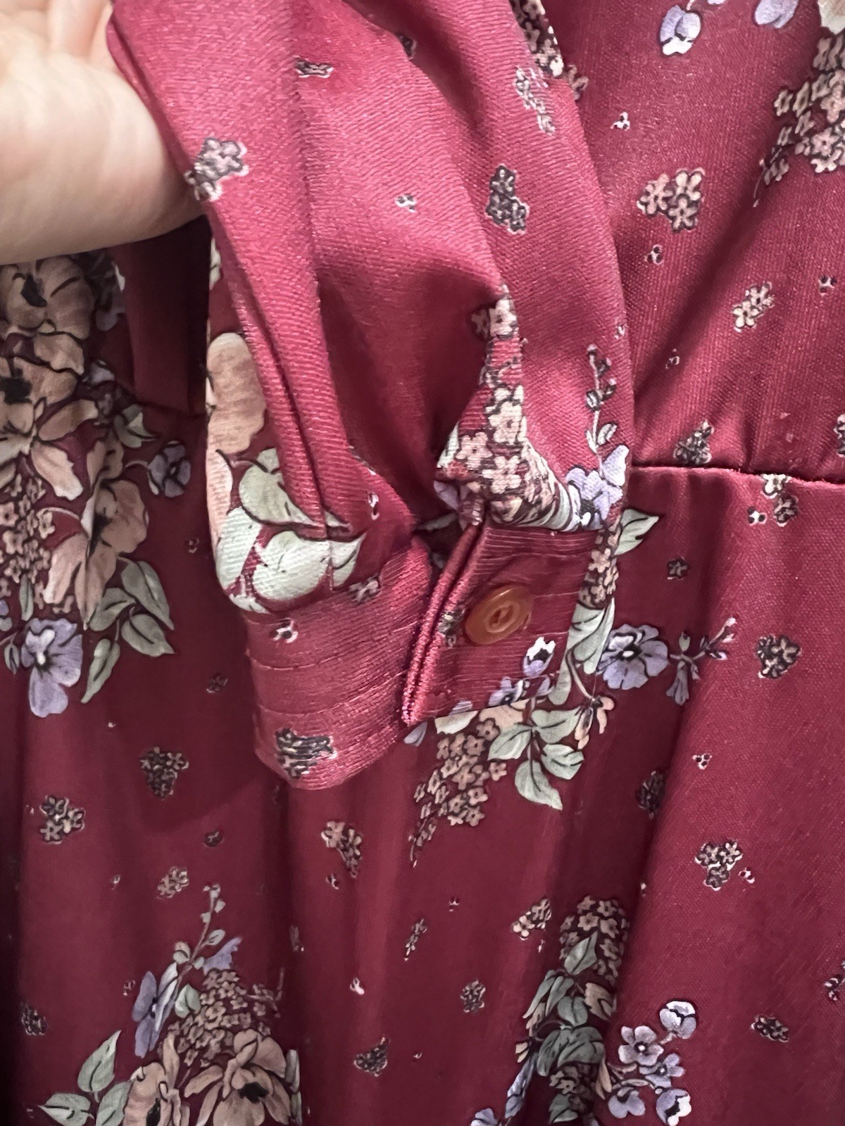 2 Vintage 70s 80s Sears Dress Pockets Granny Cottage Core The Shirt Dress Sz M L