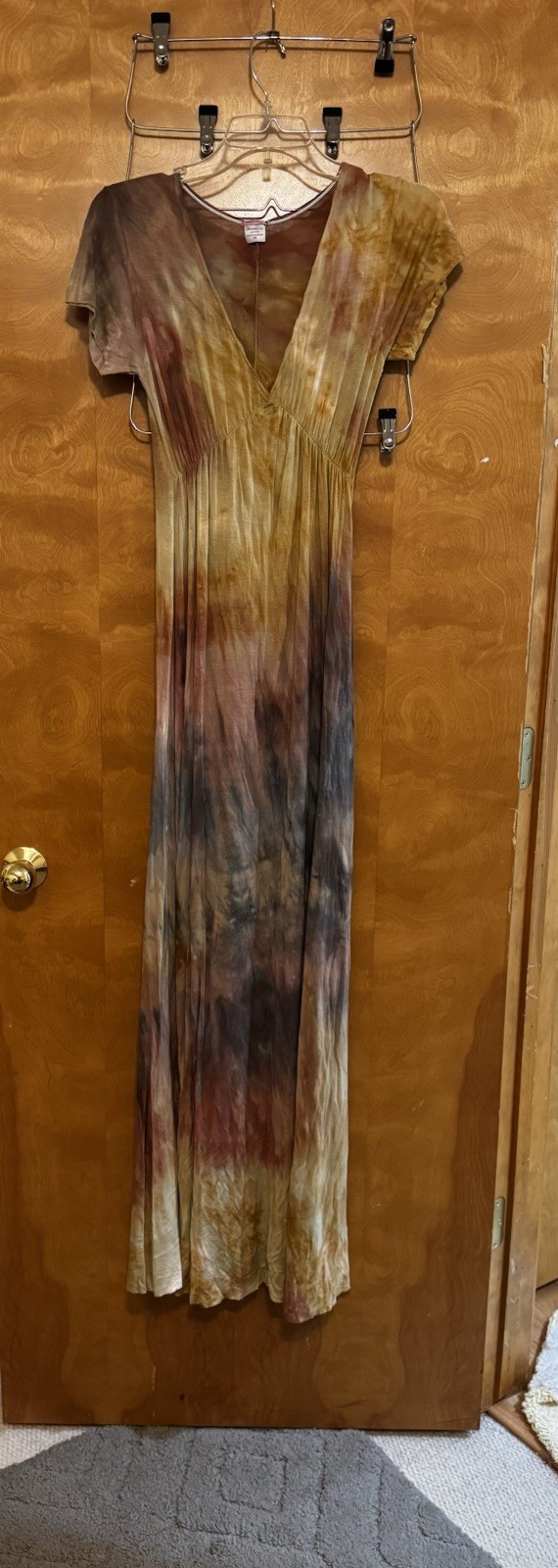 ❄️New Love TanJane Tie Dye Goddess Maxi Dress Dress XS🌨☃