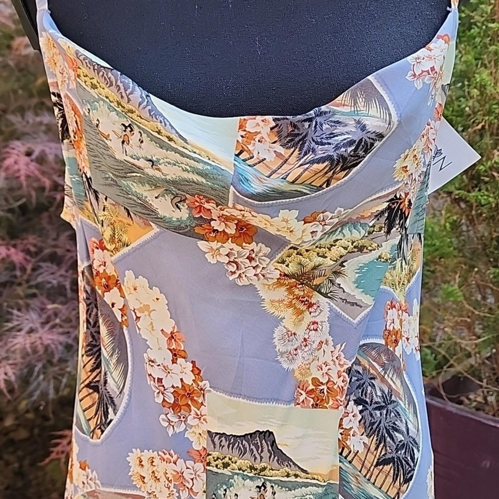 🔥CITRON🔥 Santa Monica Vintage Extremely Rare Find Bias Maxi Dress XL