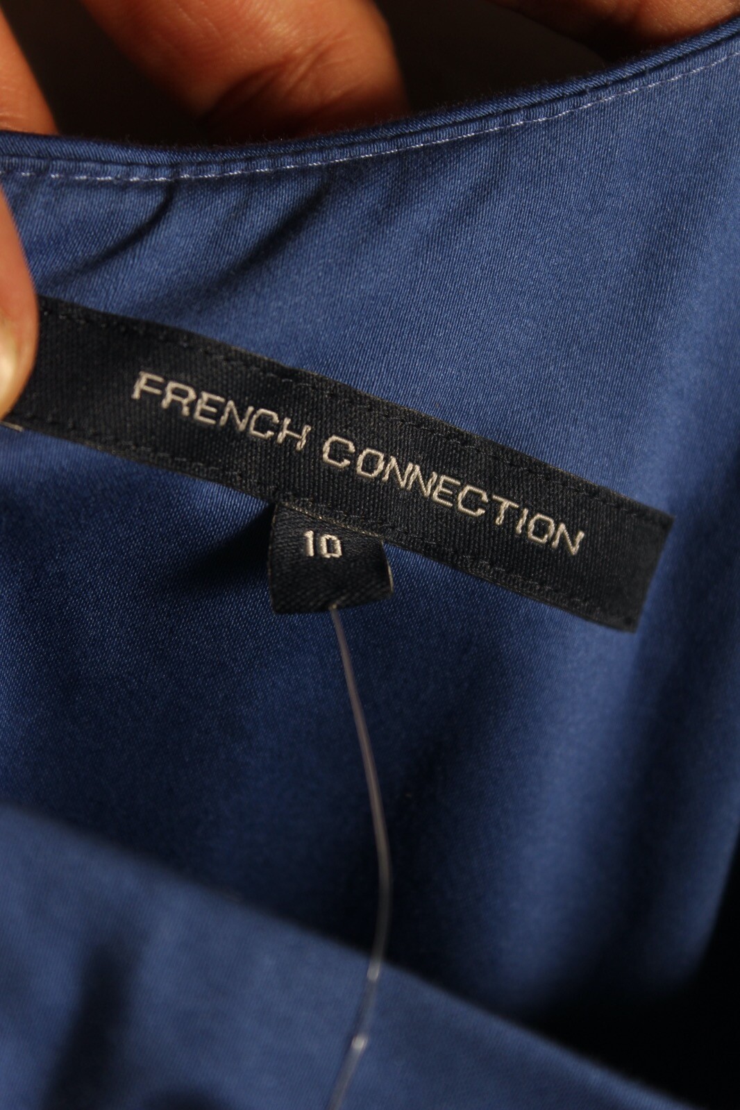 French Connection Womens Single Shoulder Dress – Blue – Size 10 (J47) NEW