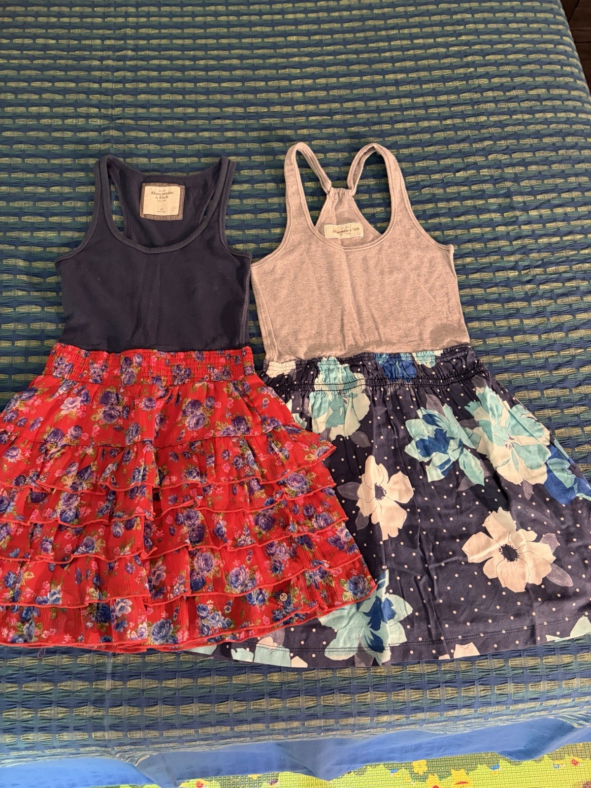 Lot of 2 Abercrombie And Fitch Women Teen Sun Dresses XS