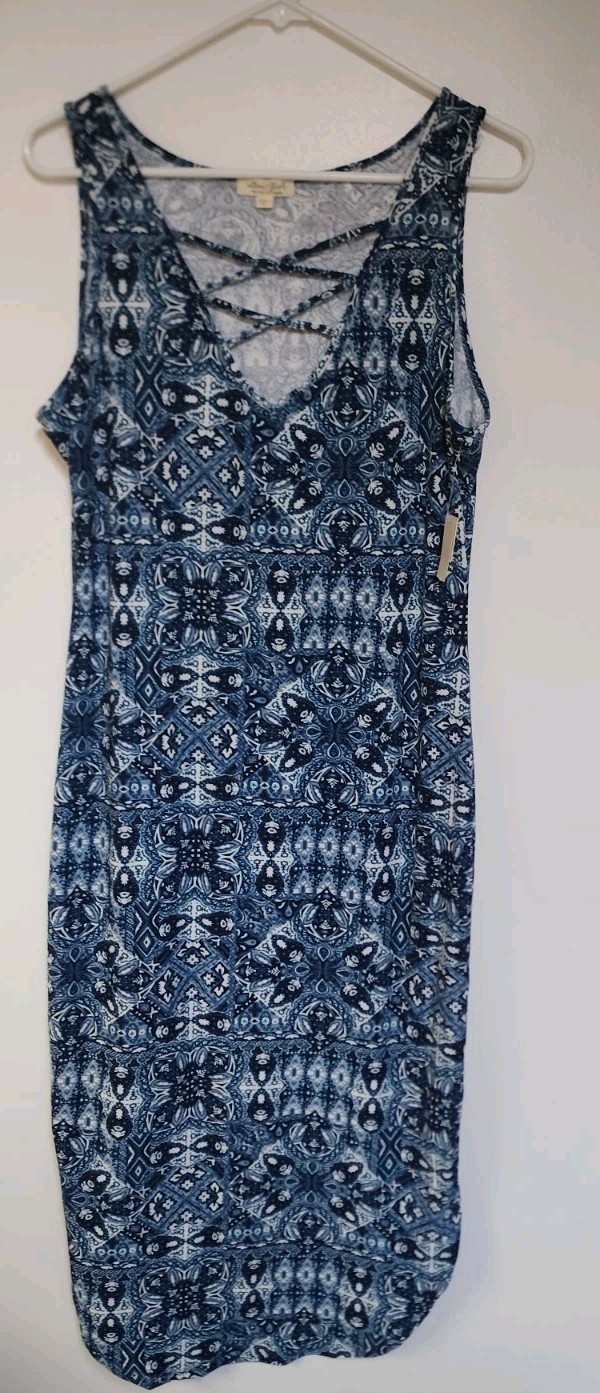 Ultra Flirt Dress Blue Multicolor – New With Tags – Women’s XL