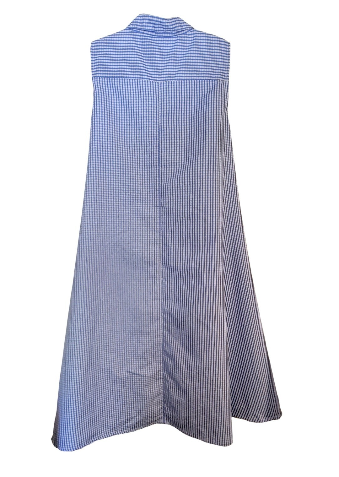 NWT Step In Style Sleeveless Button Down Dress, Size XL, Matching Face Mask