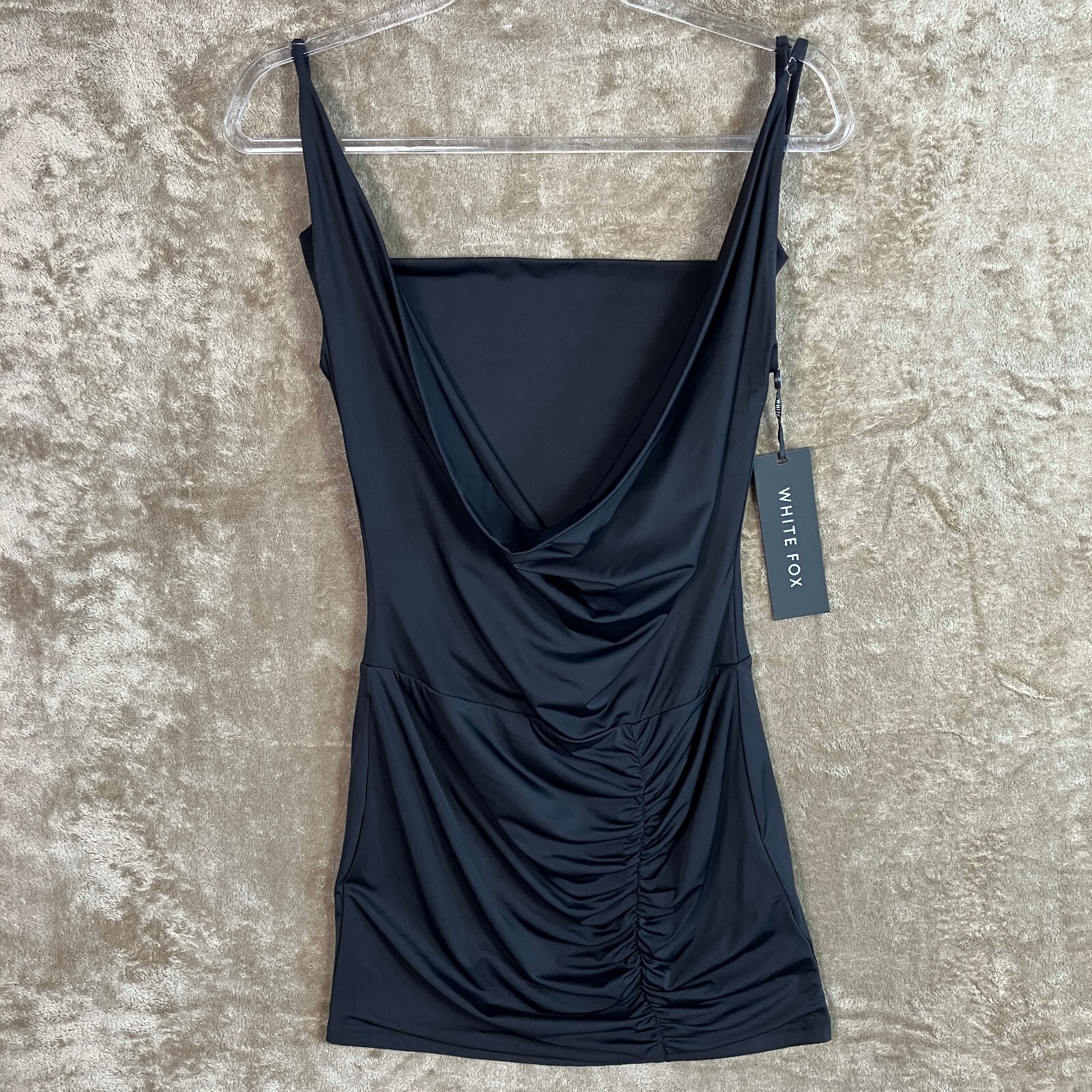 White Fox Boutique Hands To Myself Mini Dress Size M Black NWT