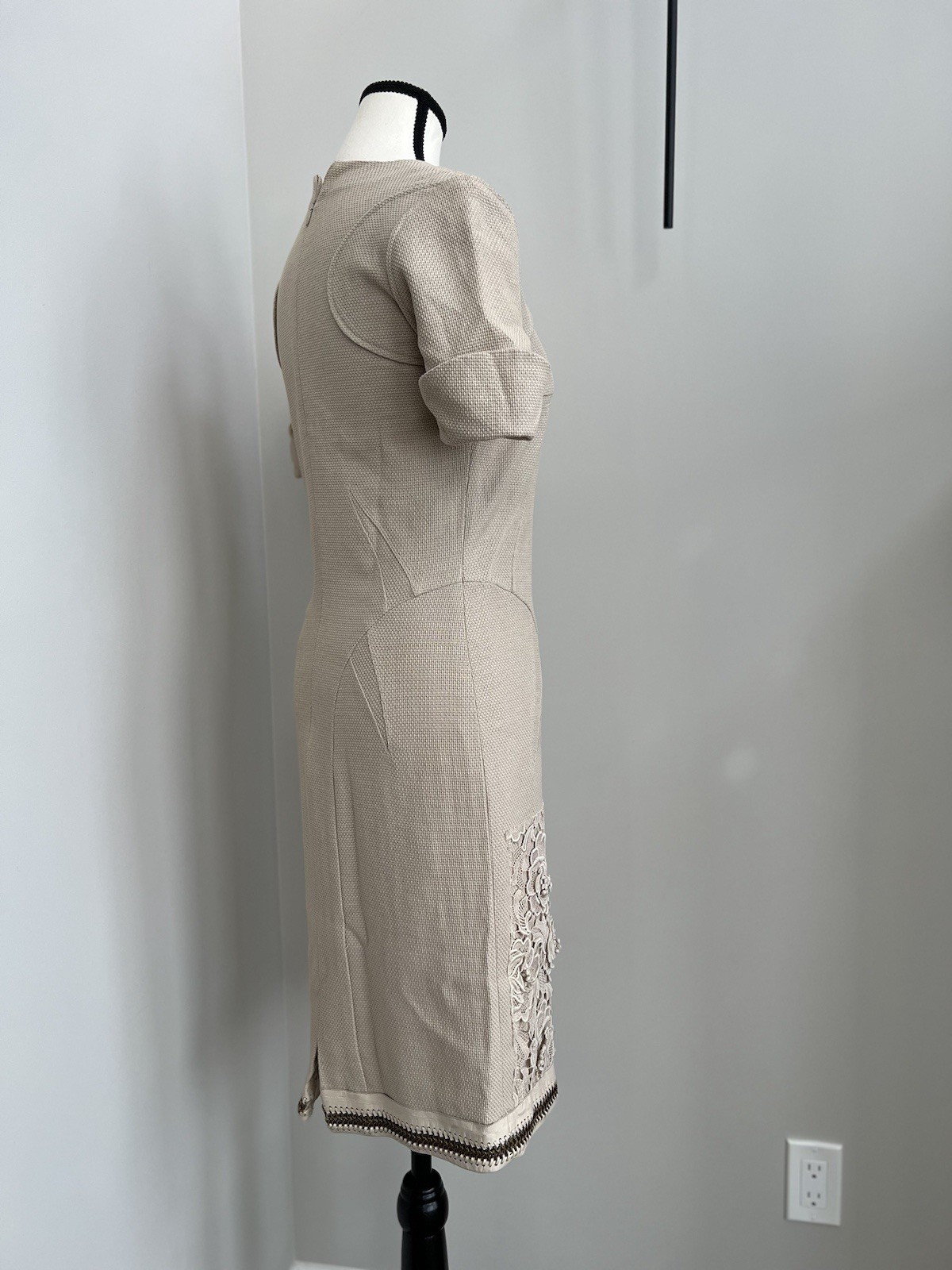 Vintage Christian Dior Runway S/S 2007 Dress by John Galliano FR 38