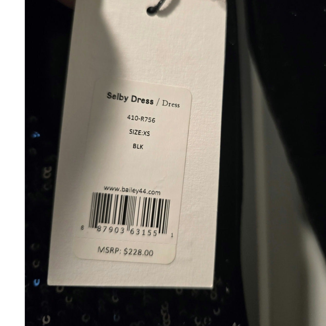 NWT Bailey 44 Selby Dress XS
