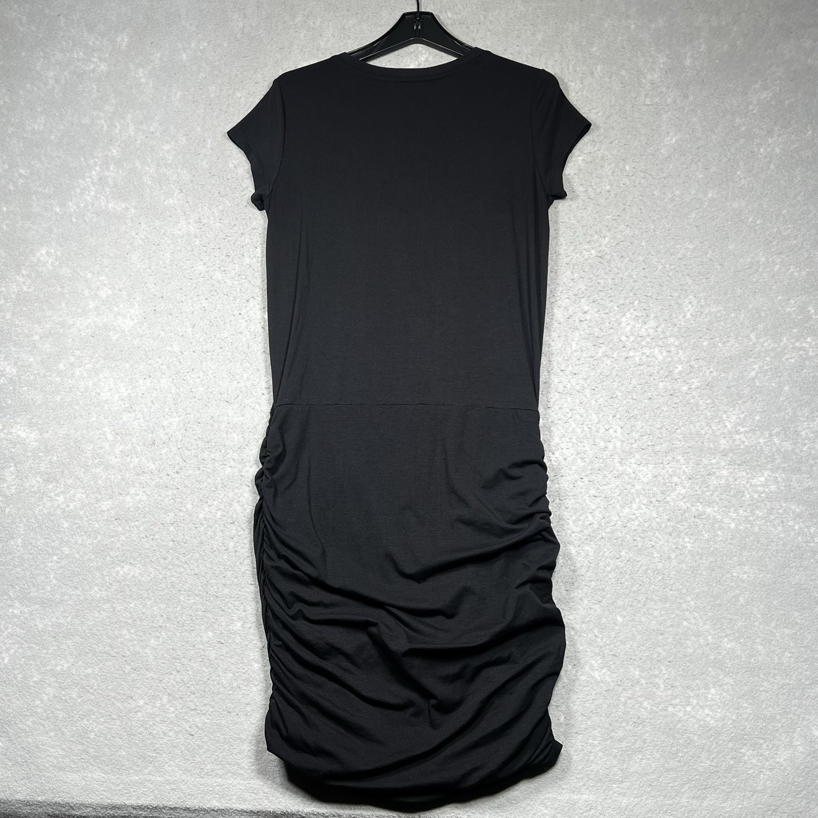 Athleta Dress Womens Medium Bodycon Stretch Knit Athleisure Casual Fitted Black