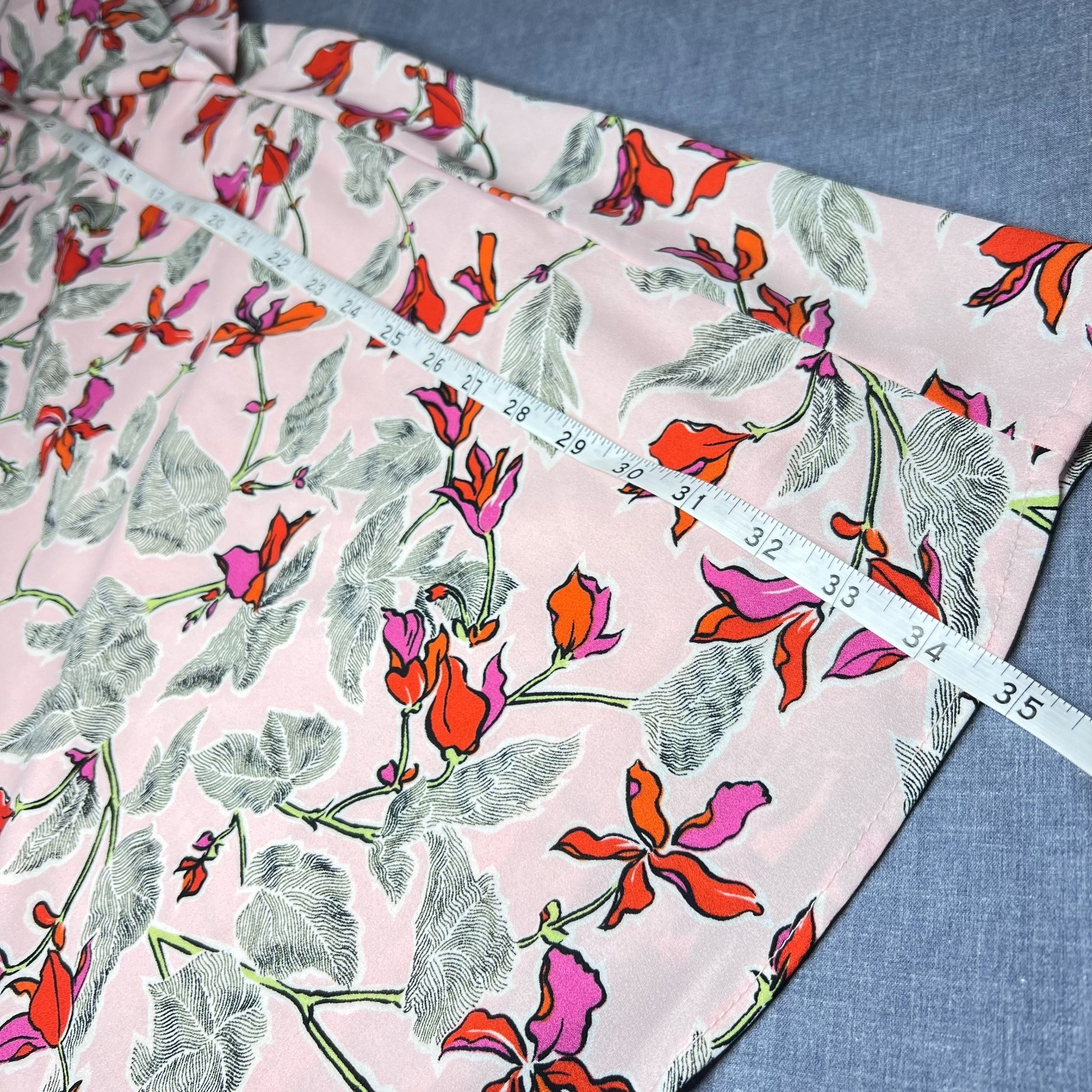 *NWT* C&E Peach Floral Cold-Shoulder Tent Dress Size Medium