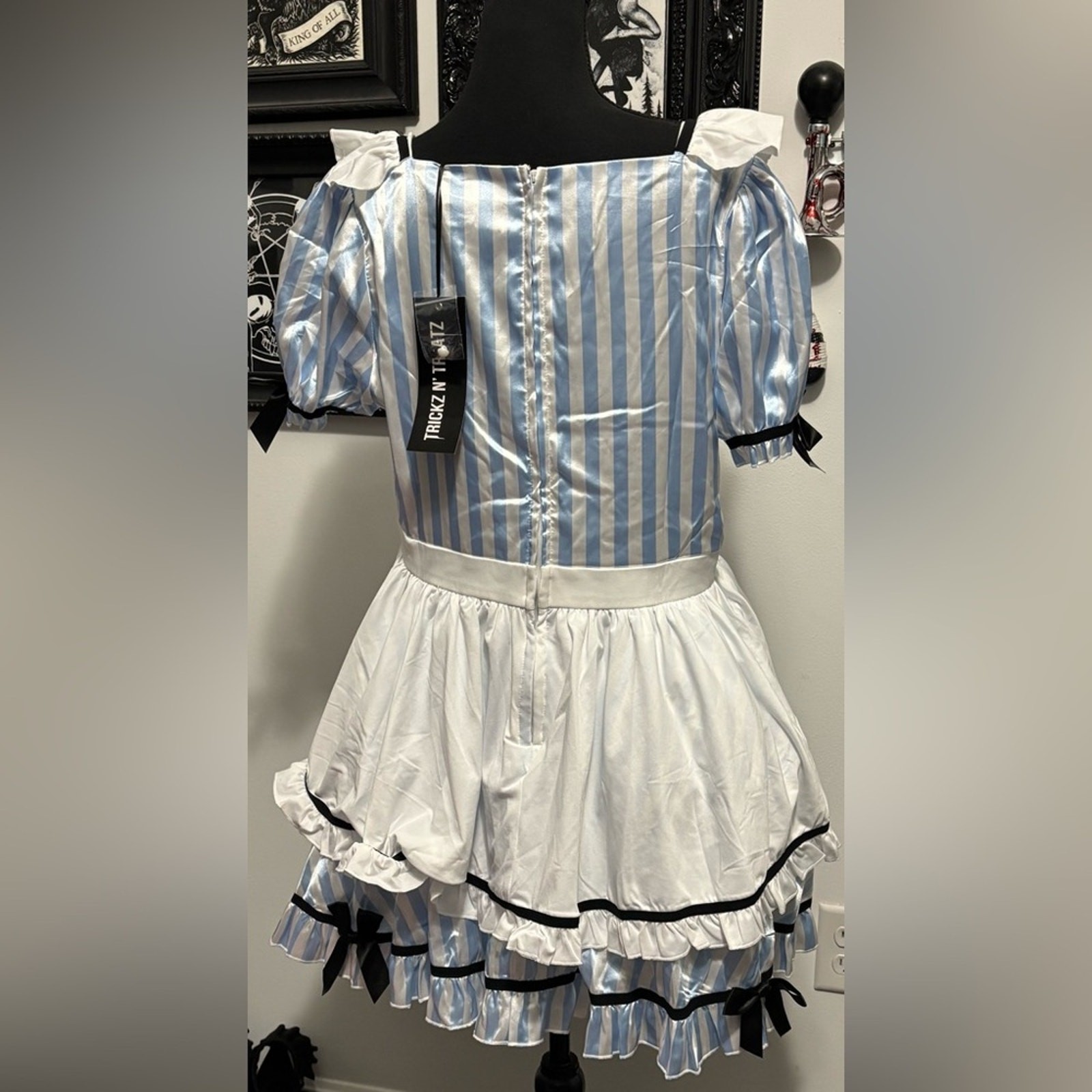 NWT Dolls Kill / Trickz N’ Treatz Alice In Wonderland Costume Dress Size XXL