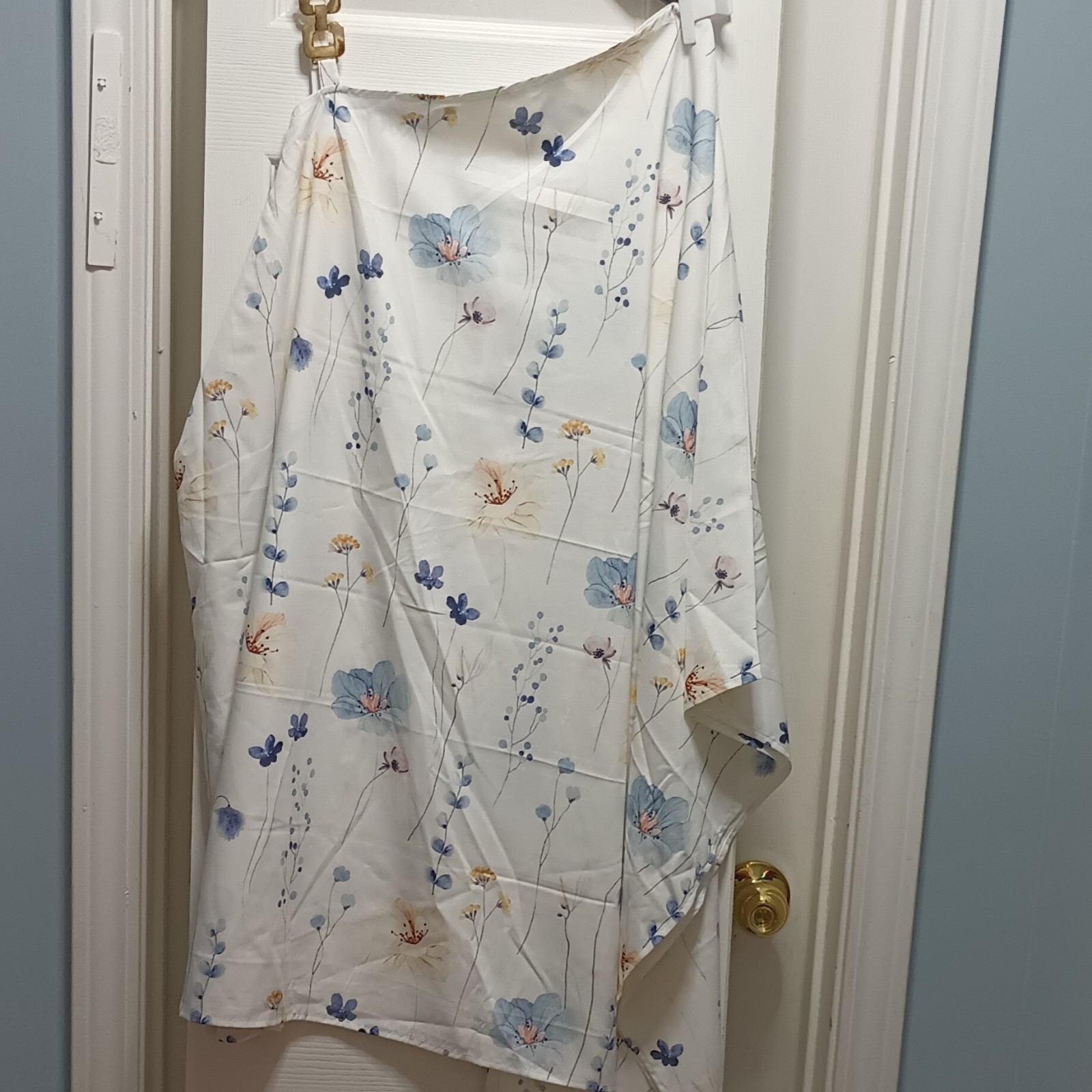 One Shoulder Dress White Blue Pink Yellow Floral
