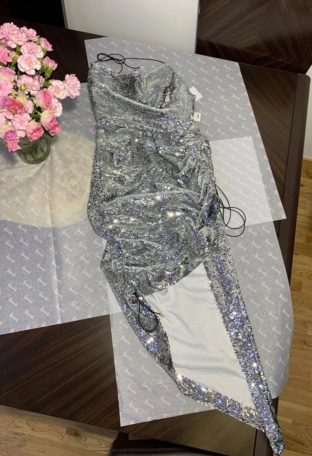FYODOR GOLAN UNIQUE Performance Sequins Dress Size UK 10 RRP £550 NEW