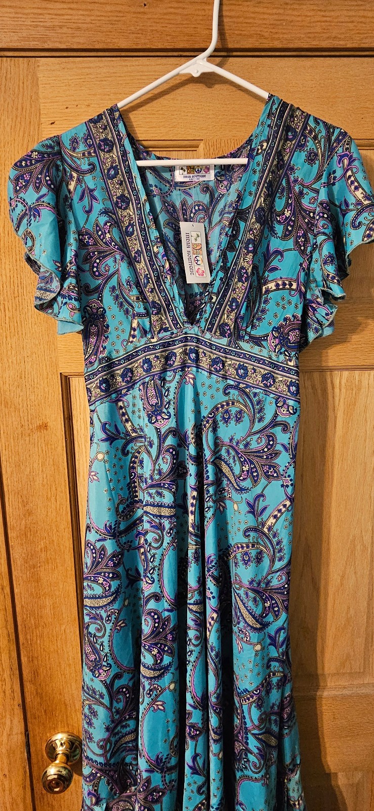 Women’s Real Silk Summer Maxi Dress
