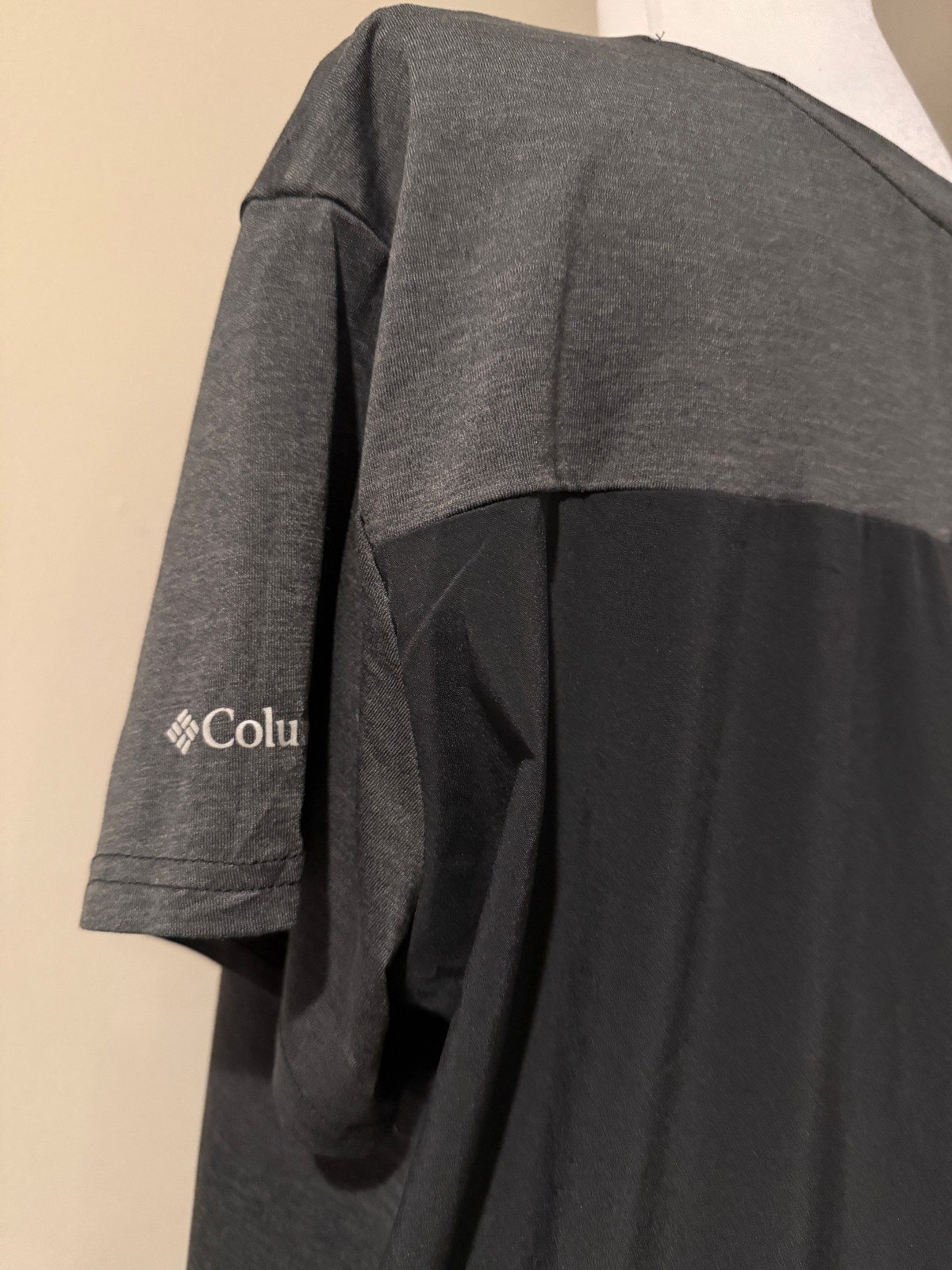 COLUMBIA Womens Gray & Black Lightweight Dress with Pockets – Sz XL Extra Large