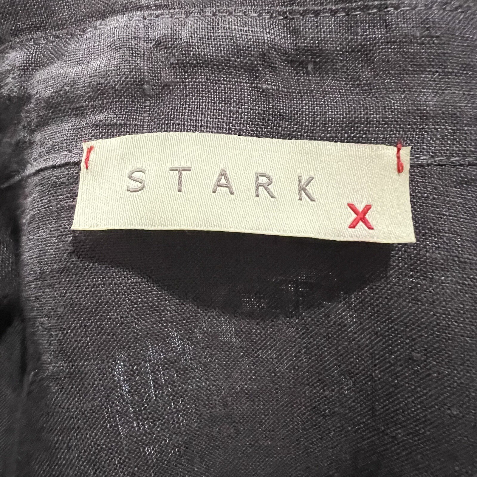Stark x Women’s Linen Button Down Shirt Dress Size Large