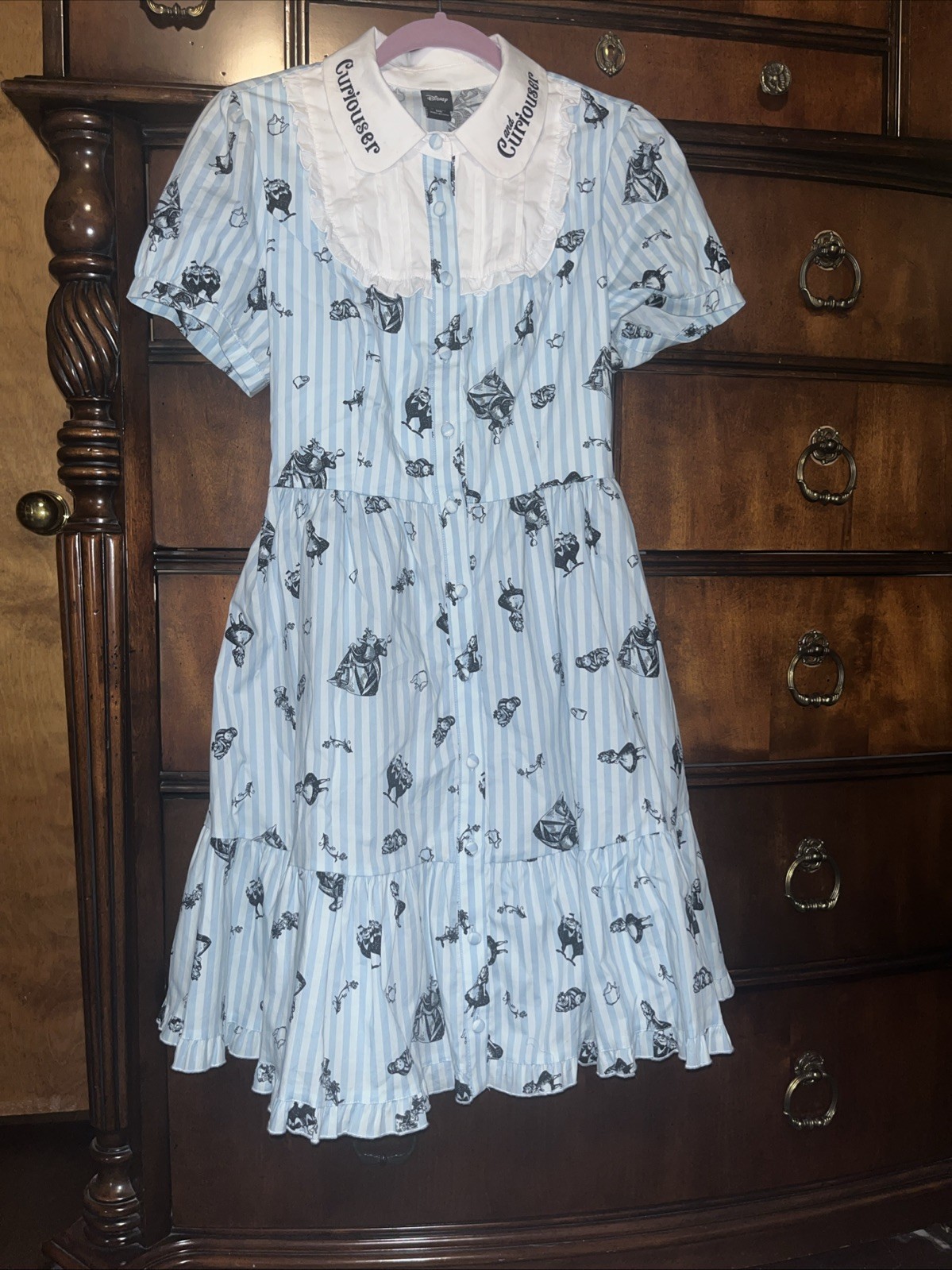 Alice in Wonderland Disney Dress Medium Hot Topic