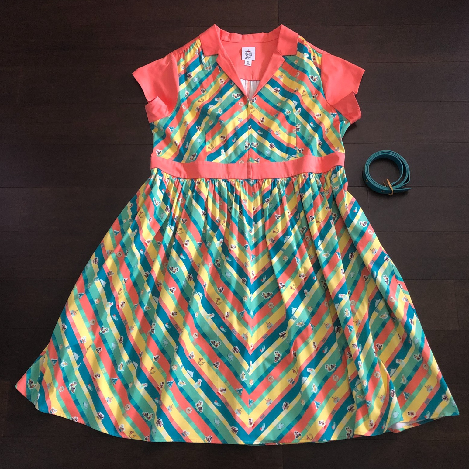 Disney Parks Dress Shop Play In The Parks DISNEYLAND RESORT Plus Size 1X EUC
