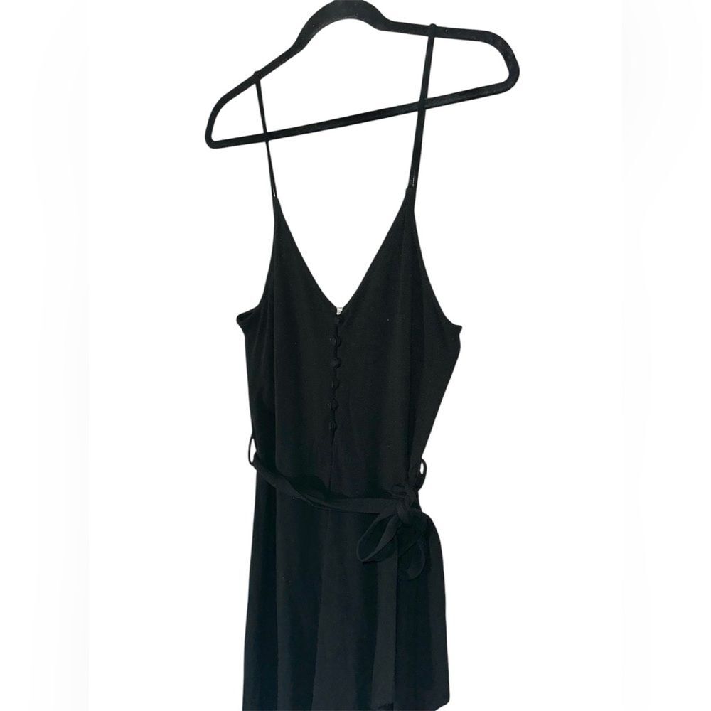 Mango Basic Women’s Fit & Flare Belted Knit Dress Size 8 *NO MATERIAL TAG*
