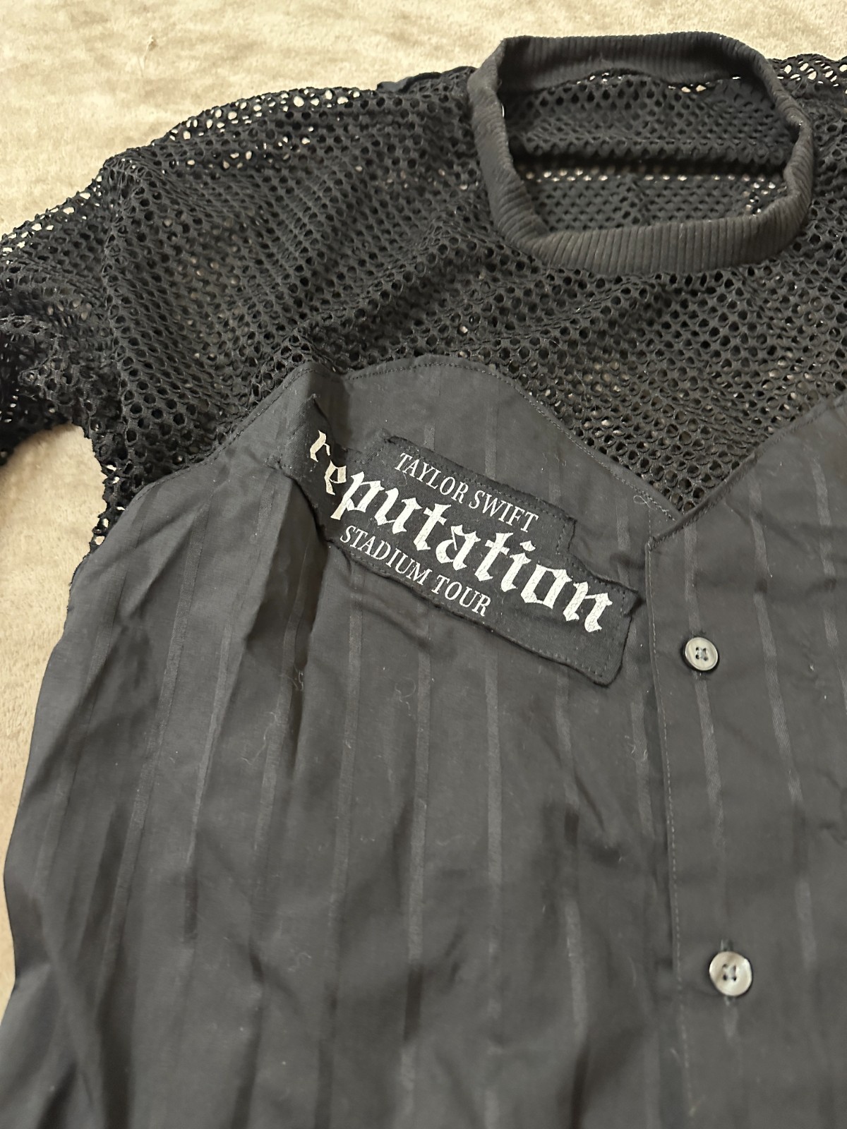 Custom Taylor Swift Dress, Size Large L, by Velvet Familiar, Reputation Tour