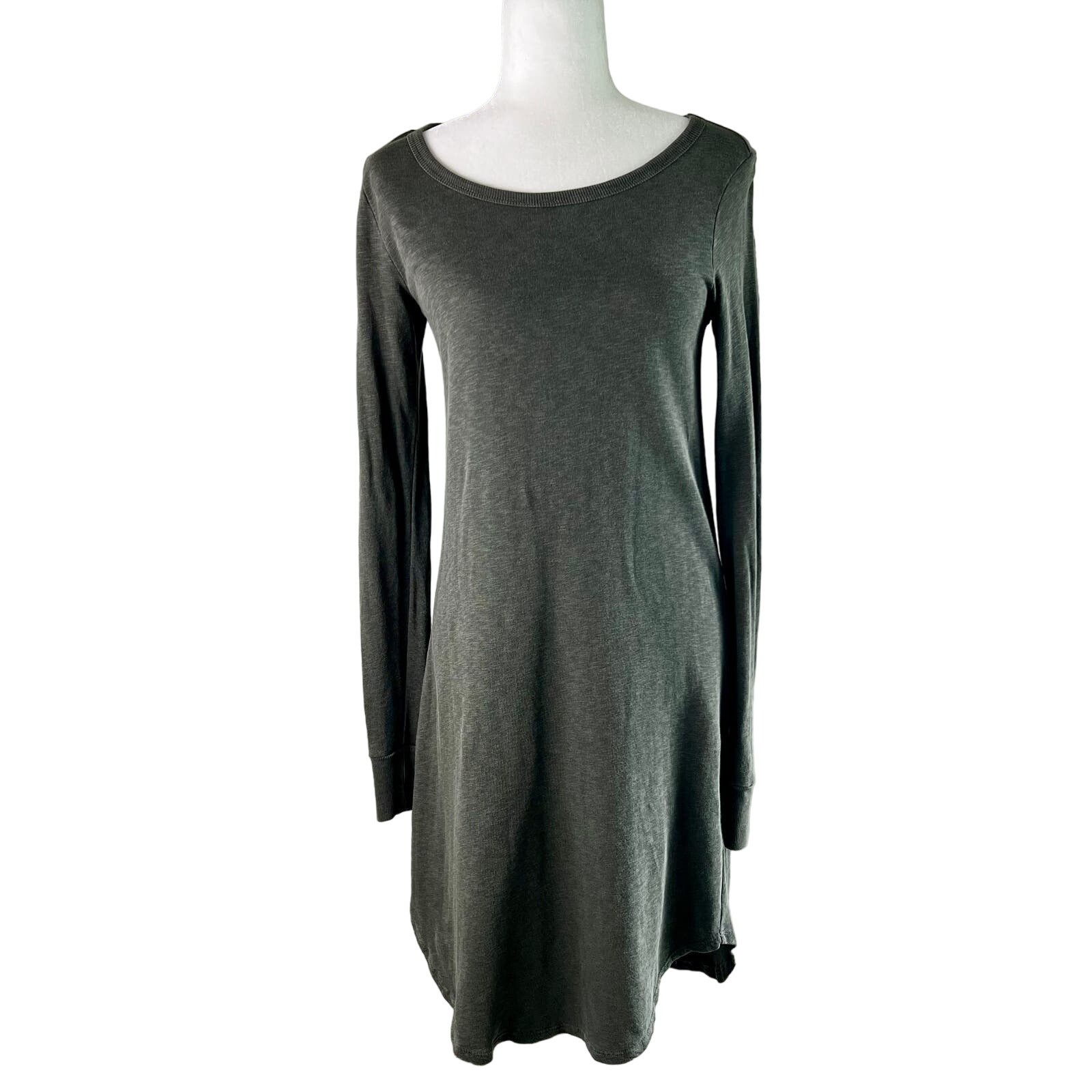 James Perse Bateau Neckline Knee Length Dress Size 1 (small) Supima Cotton