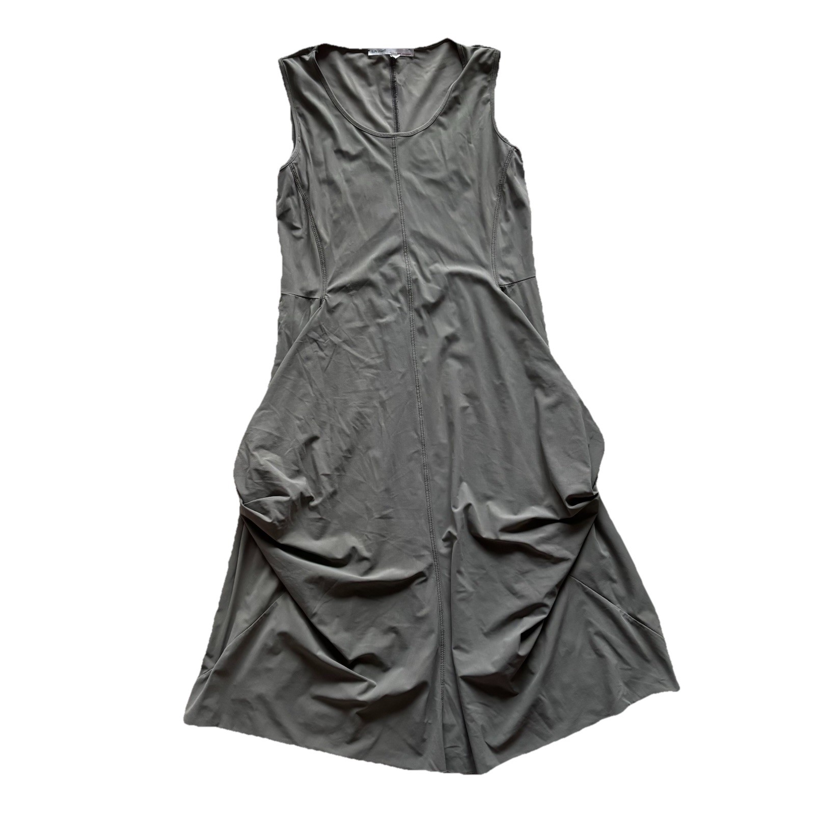 Sun Light Sleeveless Athleticl Tunic Dress Lightweight Sage Green Size 1 Small
