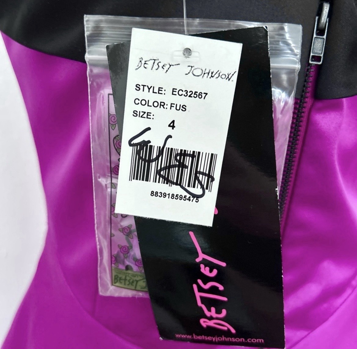 NWT 💘 VINTAGE Betsey Johnson Dress