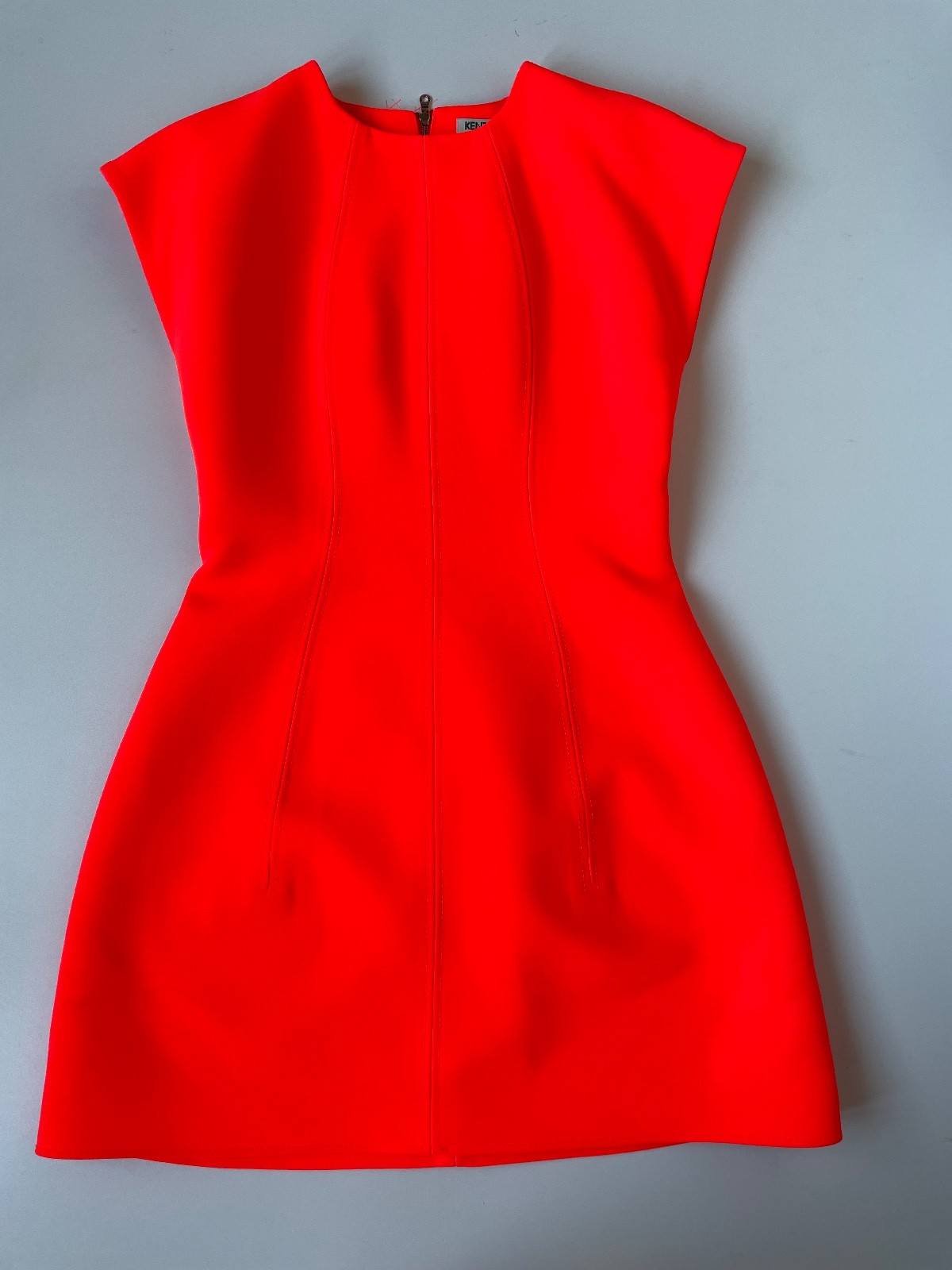 Rare Kenzo Archive 2014 Resort Neoprene Dress scuba vintage