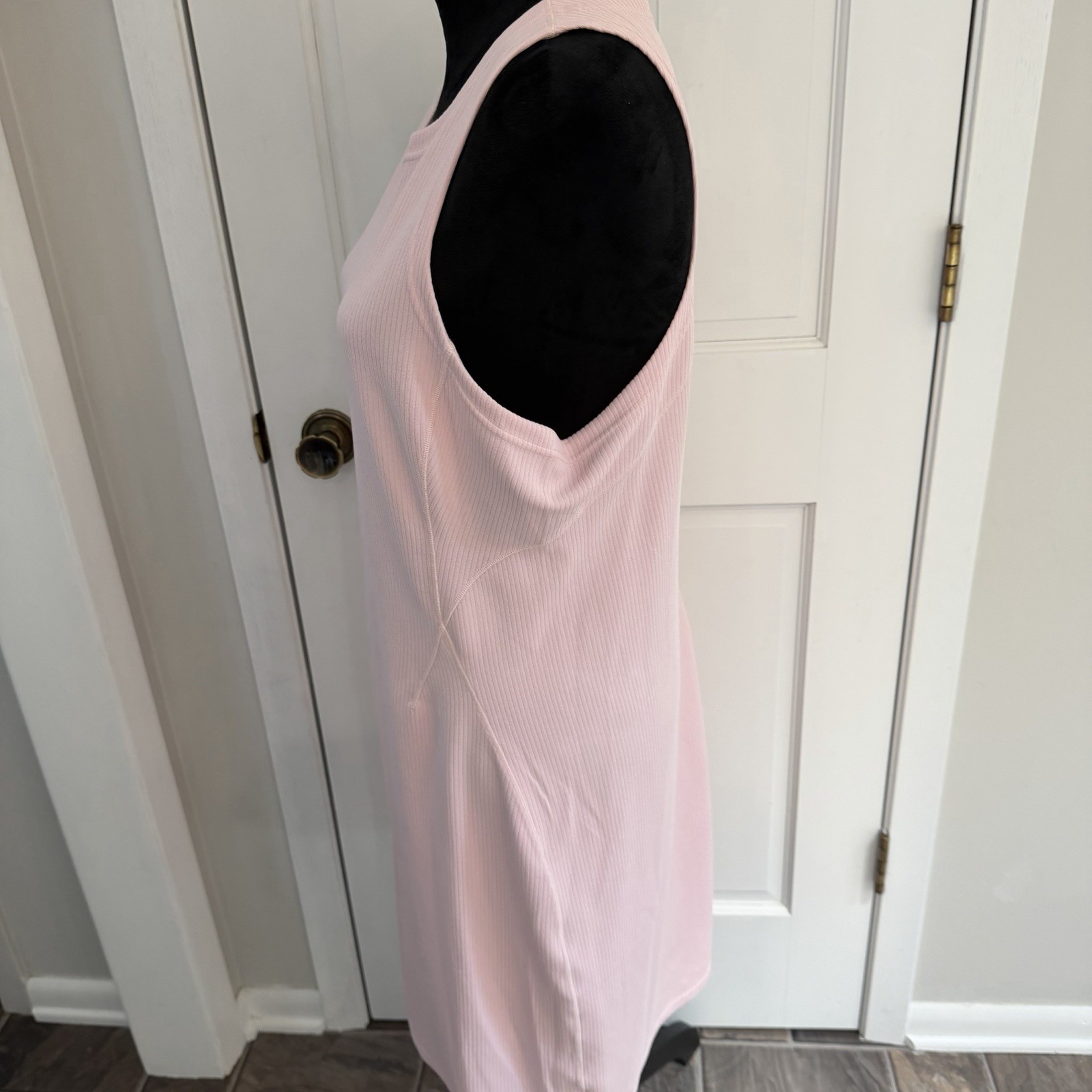 Lululemon Ribbed Softstreme Slim-Fit Tank Dress Women’s 14