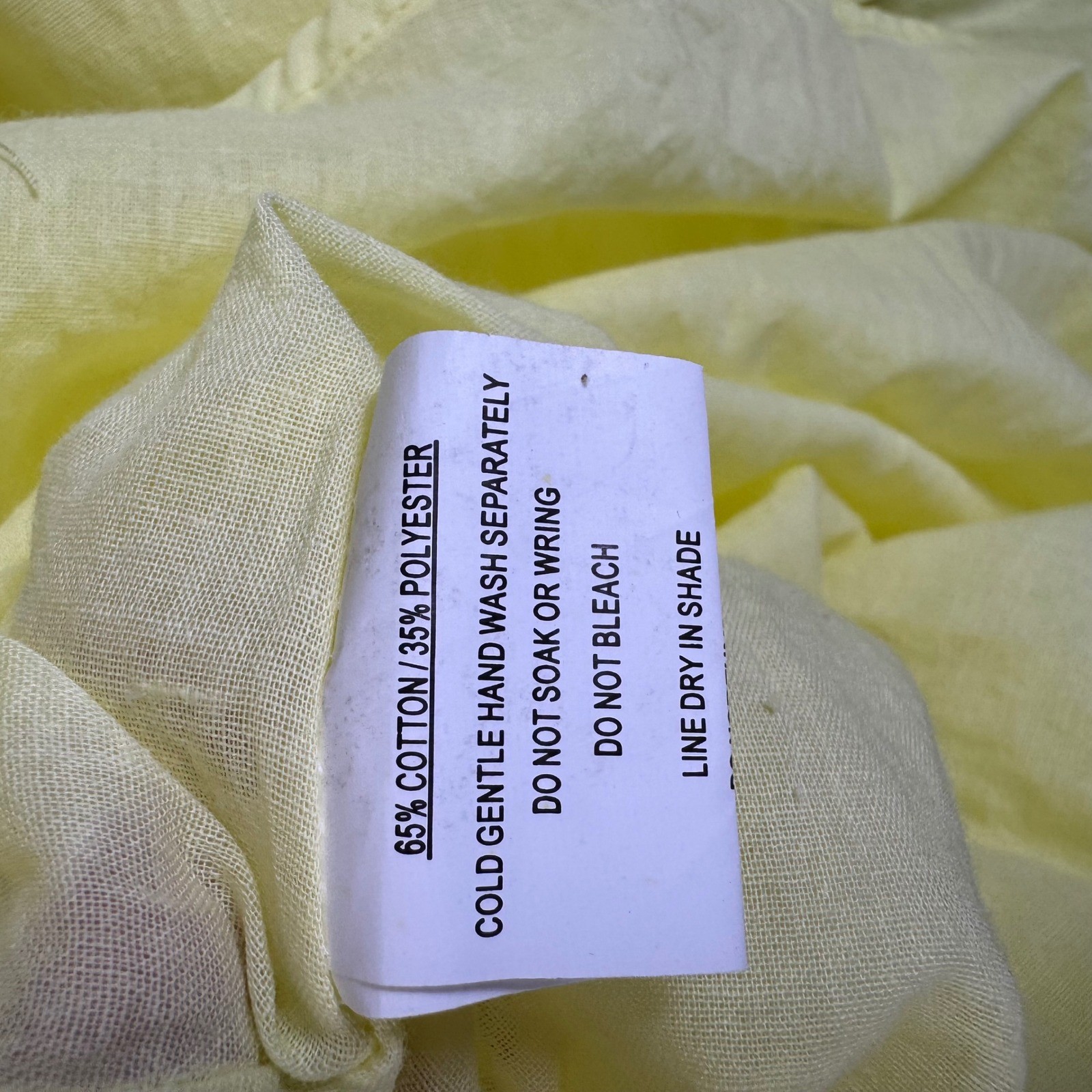 Billy J Baina Midi Dress Yellow White Contrast Piping Sun Dress Women 14 NWT*
