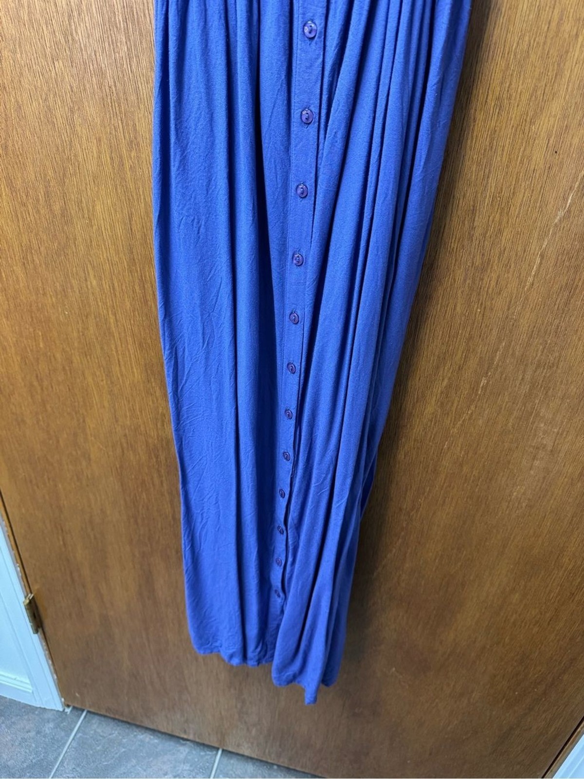Emerson Fry India Collection Santiago Sundress Sleeveless Midi Iris Purple XS/S