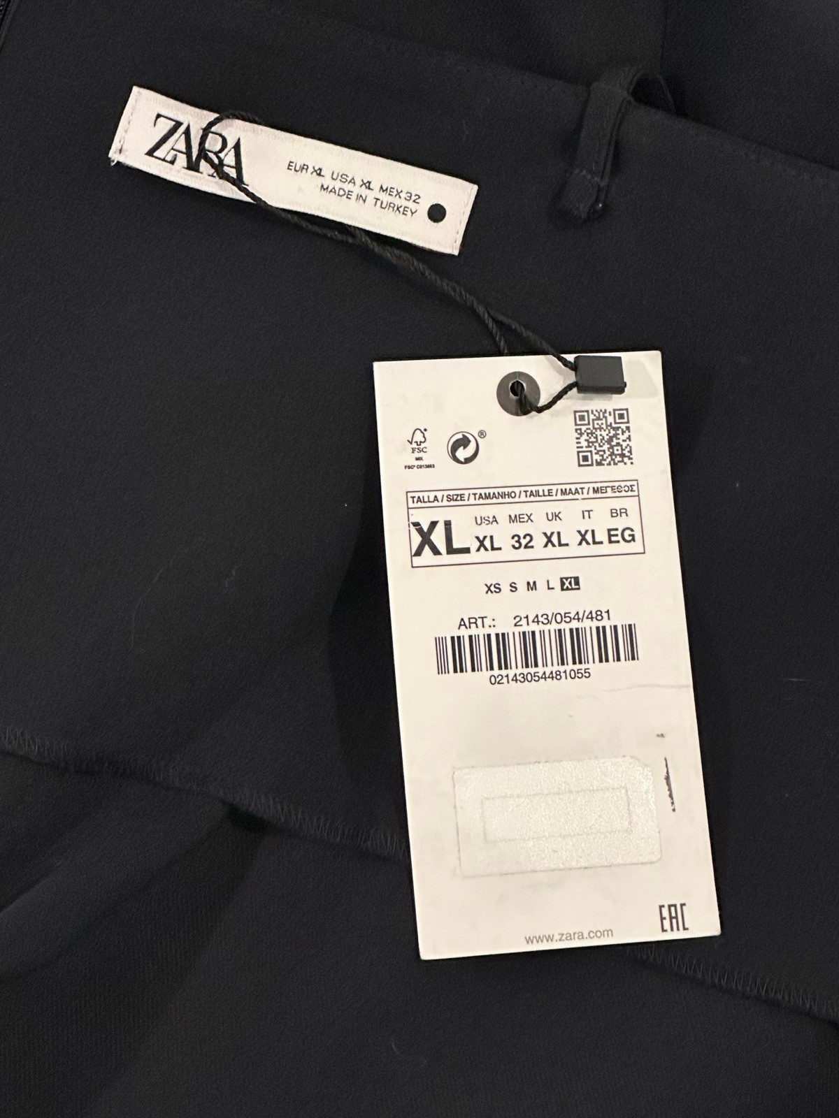 Zara Spaghetti Strap Black Maxi Dress NWT Sz XL – Casual/Semi-Formal/Date Night