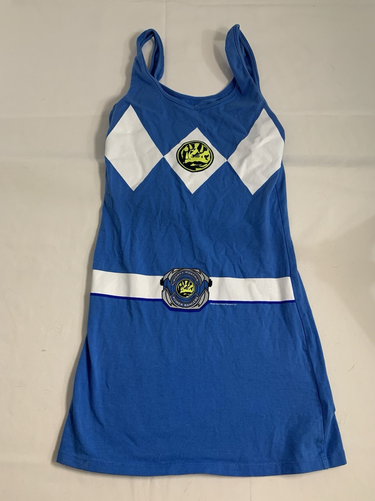 Mighty Fine Medium Blue Power Ranger Dress