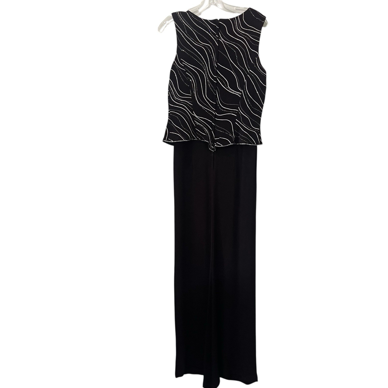 Vtg Y2K Scott McClintock Dress Millennium 2000 Formal Evening Gown Rhinestone 14